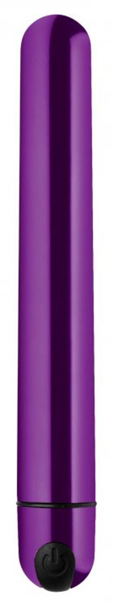 10X Slim Metallic Bullet Vibrator - Purple