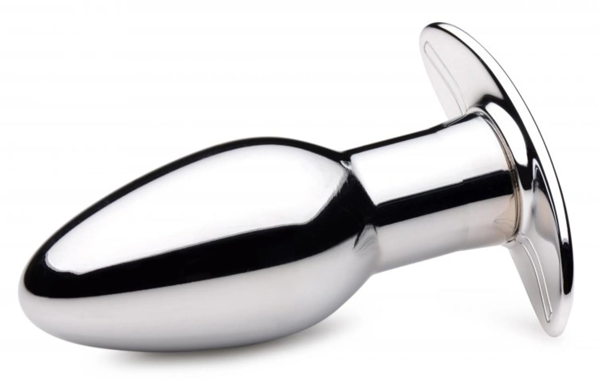 Chrome Blast 7X Small Metal Butt Plug with Remote Control