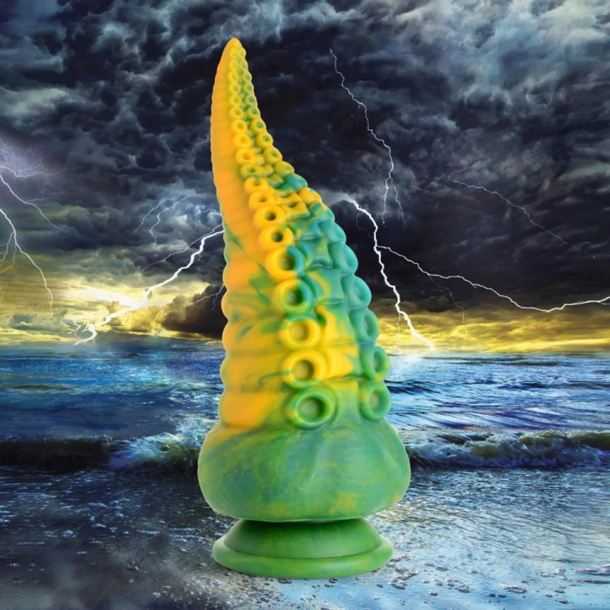Monstropus Tentacled Monster Dildo - 7.6" Insertable Length