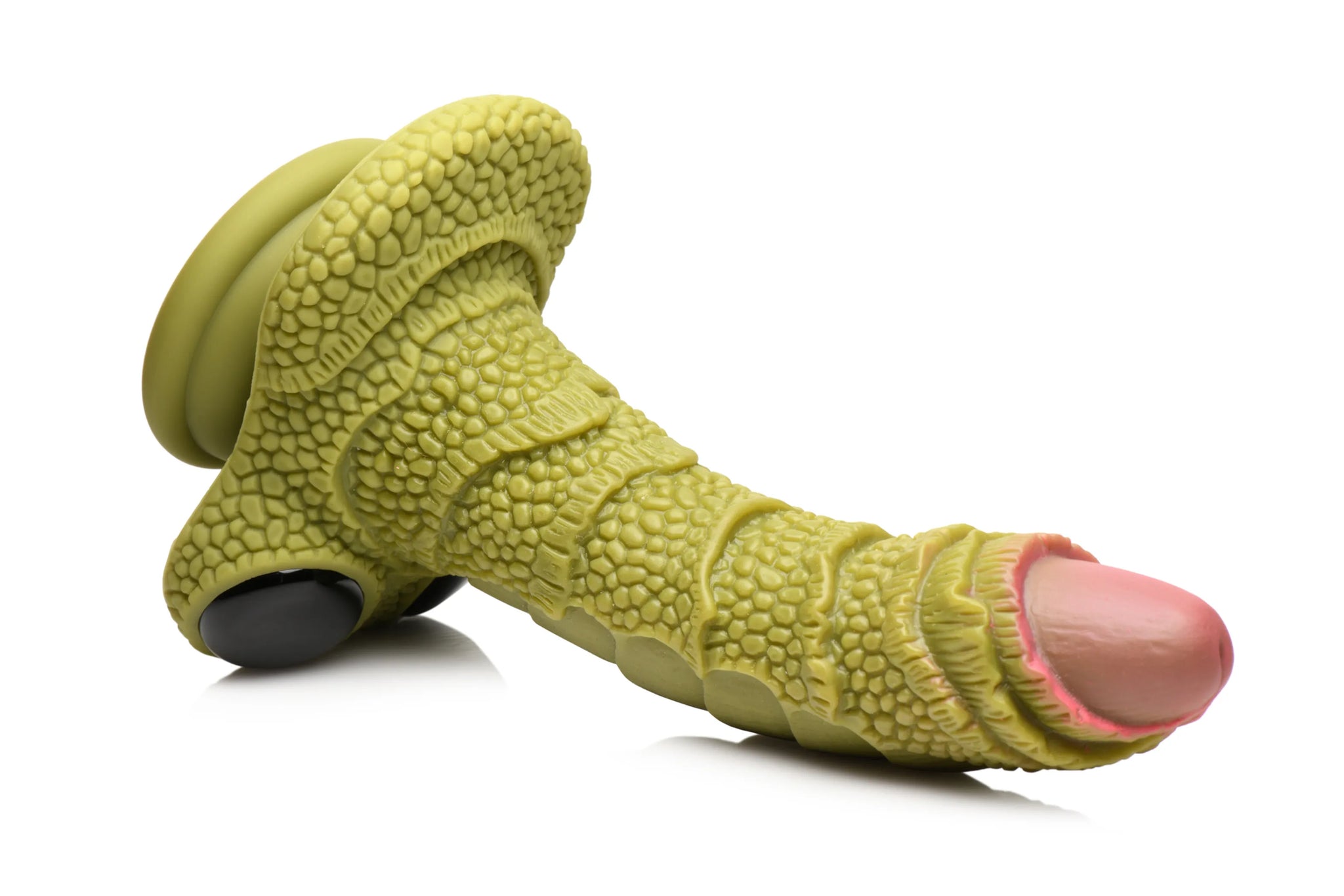 Swamp Monster Silicone Dildo, 7" Insertable Length