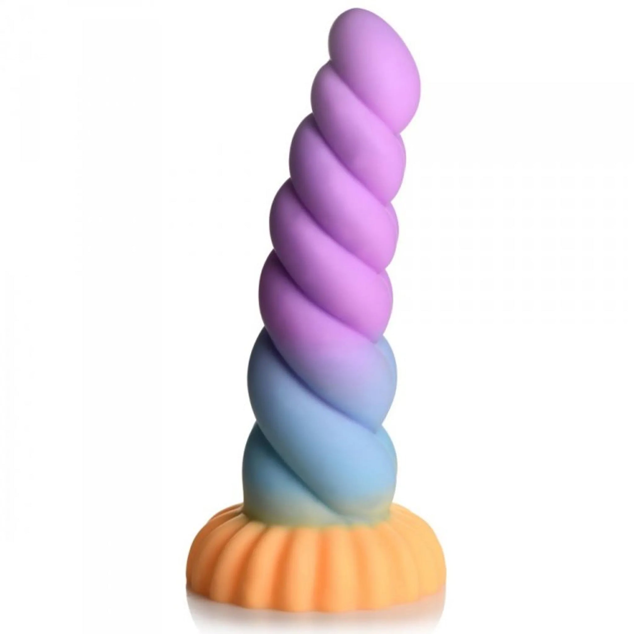 Mystique Unicorn Silicone Dildo - 7.3" Insertable Length