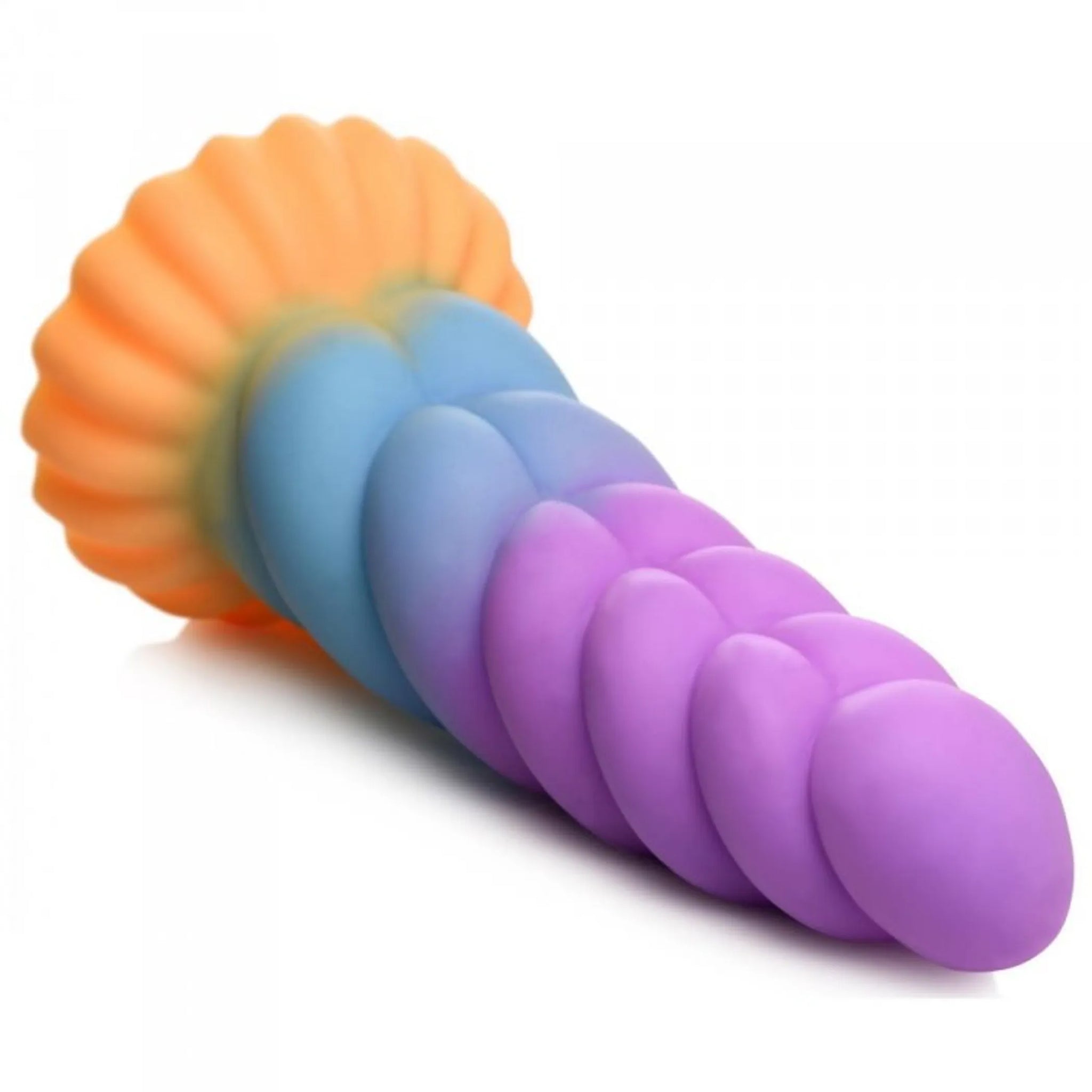 Mystique Unicorn Silicone Dildo - 7.3" Insertable Length