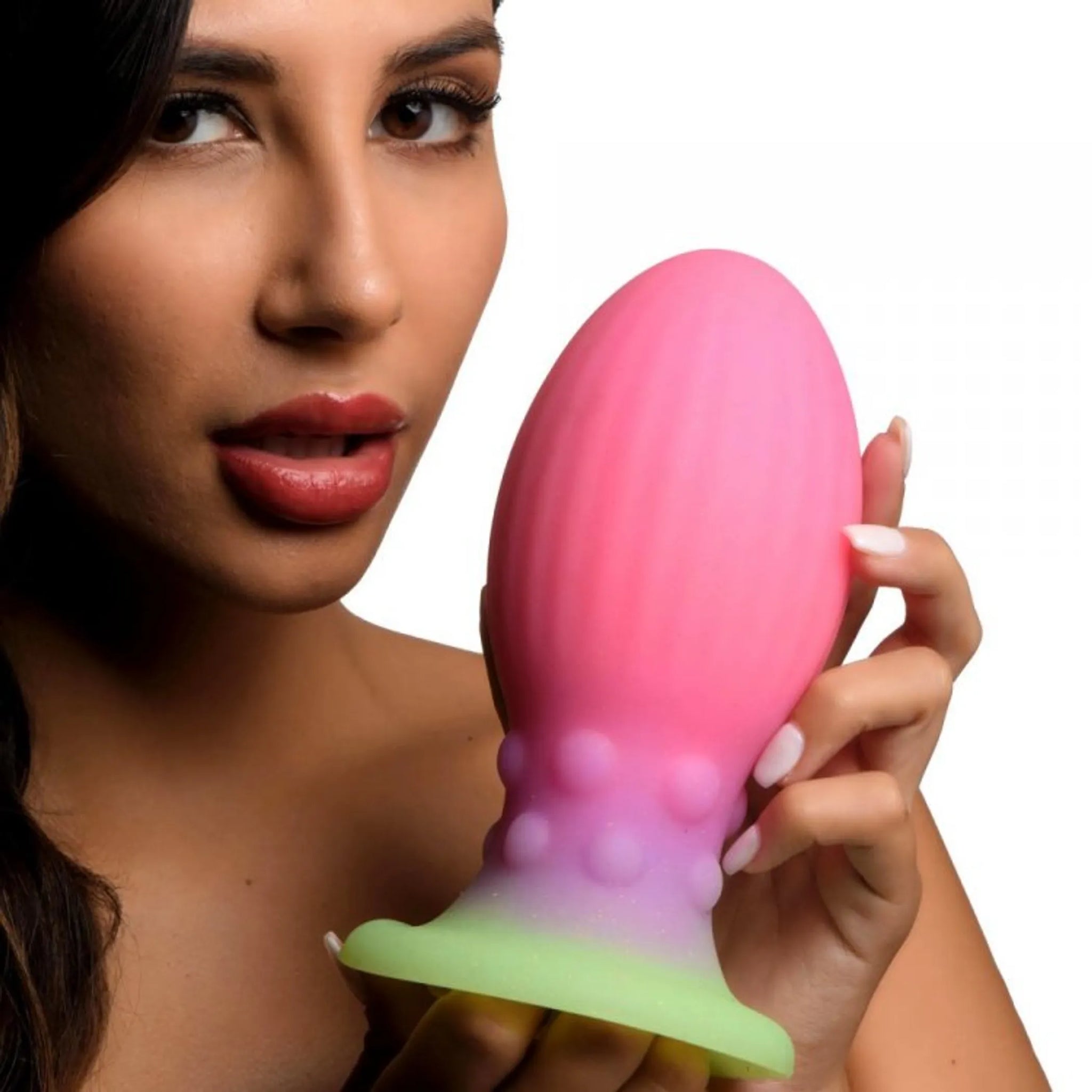 Xeno XL Glow-in-the-Dark Silicone Egg