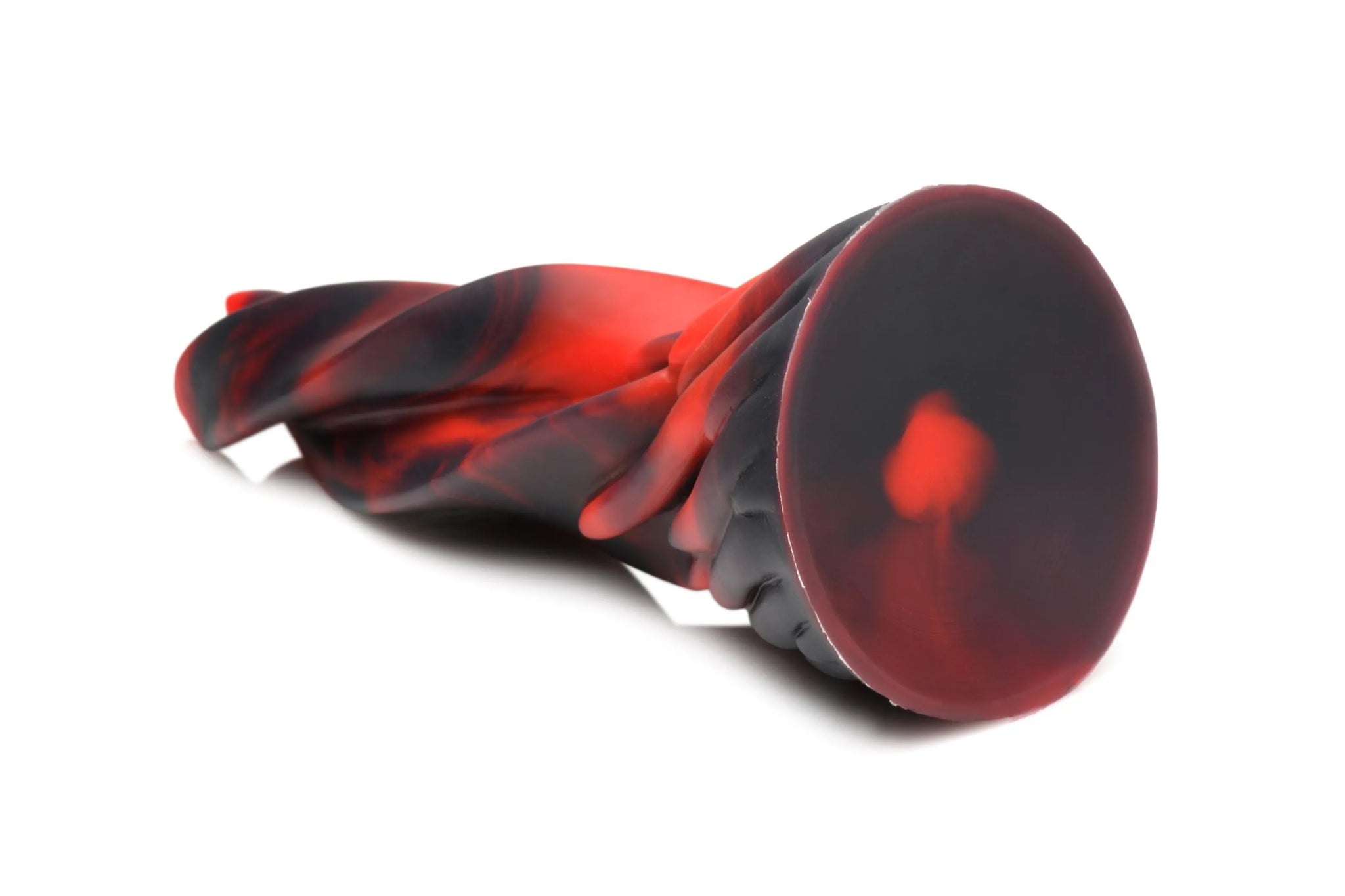 Hell Kiss Twisted Silicone Double Dildo - 5.7" Insertable Length