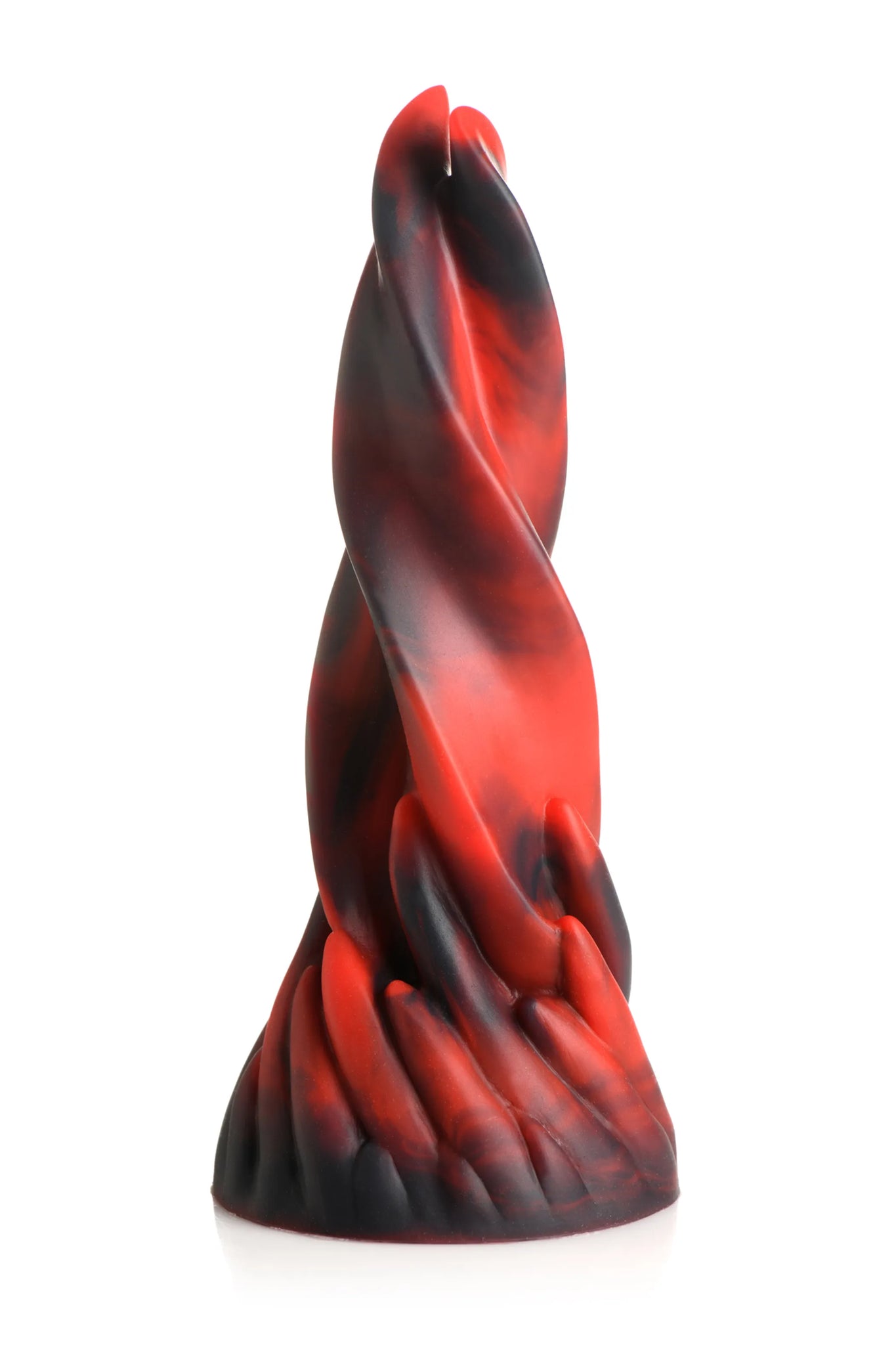 Hell Kiss Twisted Silicone Double Dildo - 5.7" Insertable Length