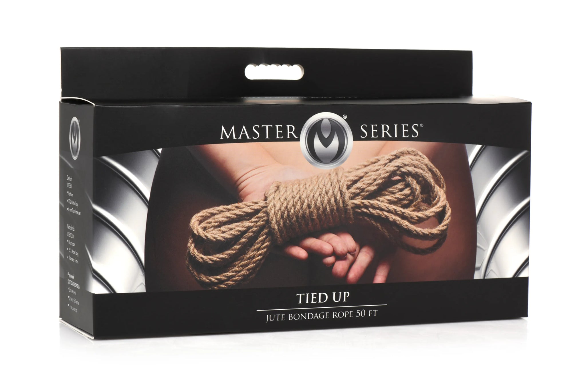 MASTER SERIES TIED UP JUTE BONDAGE ROPE 50FT