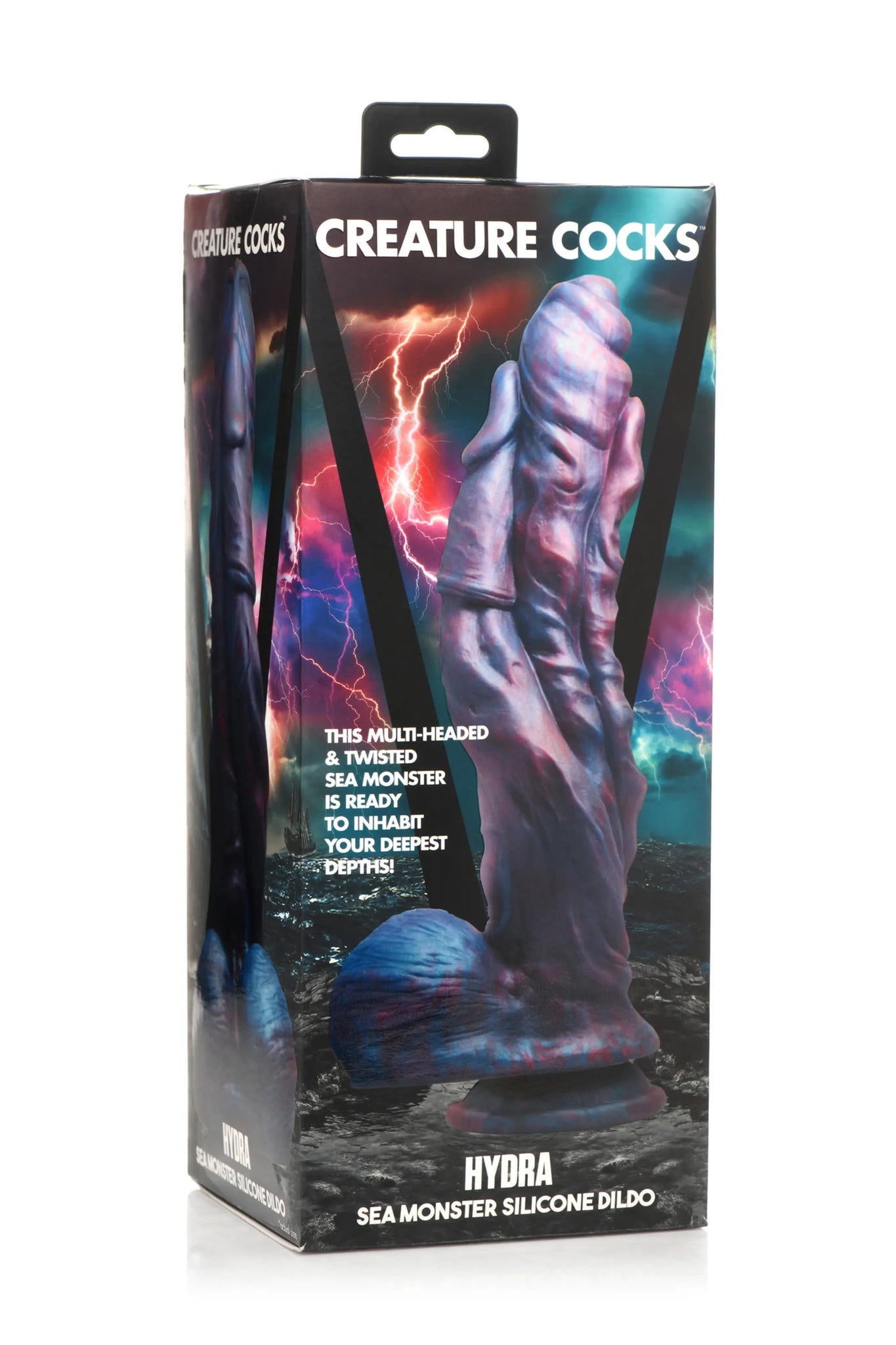 Hydra Sea Monster Silicone Dildo - 8" Insertable Length