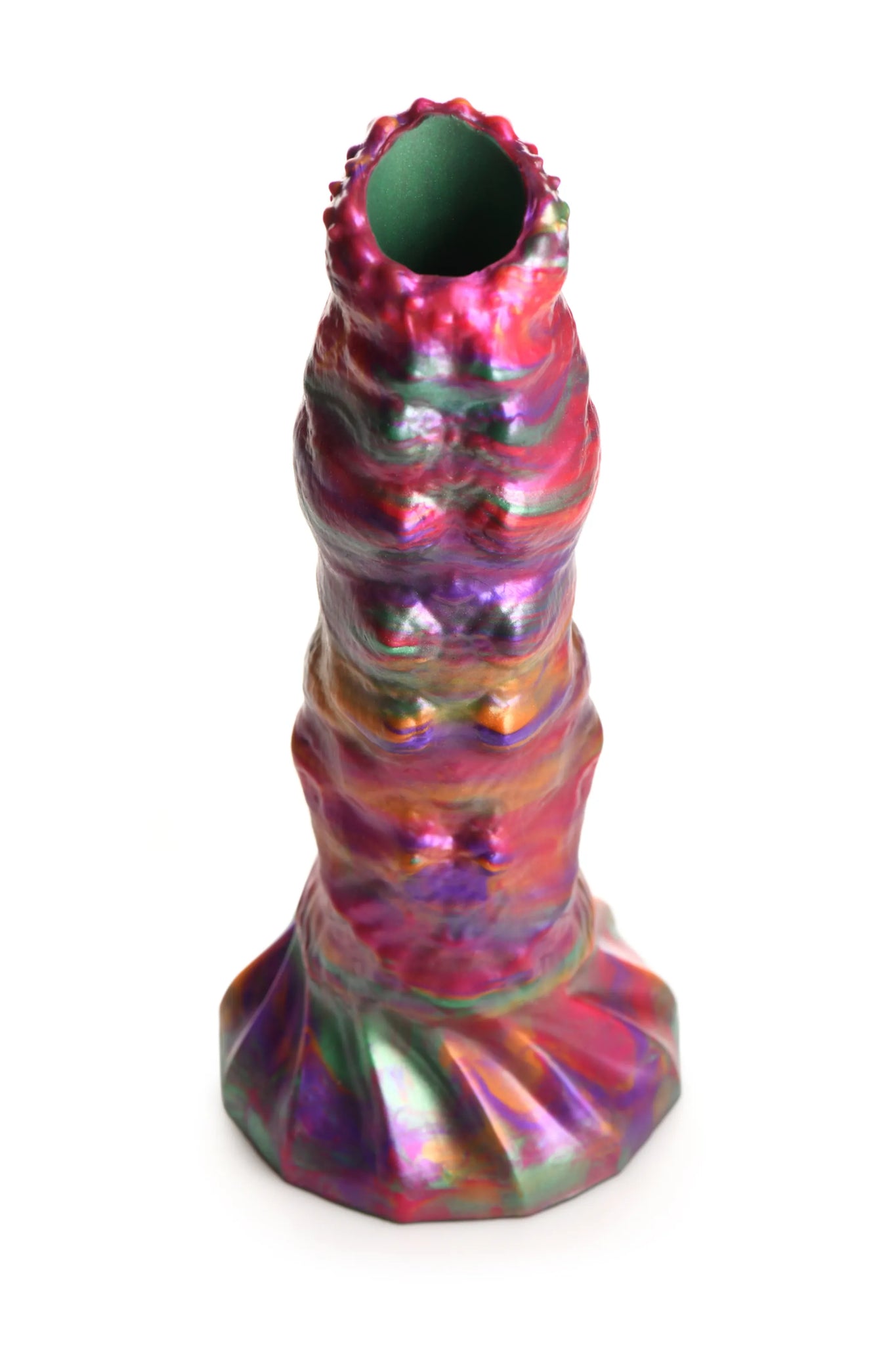 Larva Silicone Ovipositor Dildo with Eggs, 7.6" Insertable Length