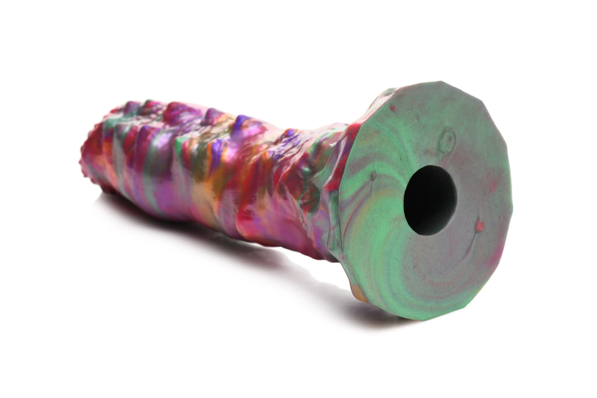 Larva Silicone Ovipositor Dildo with Eggs, 7.6" Insertable Length