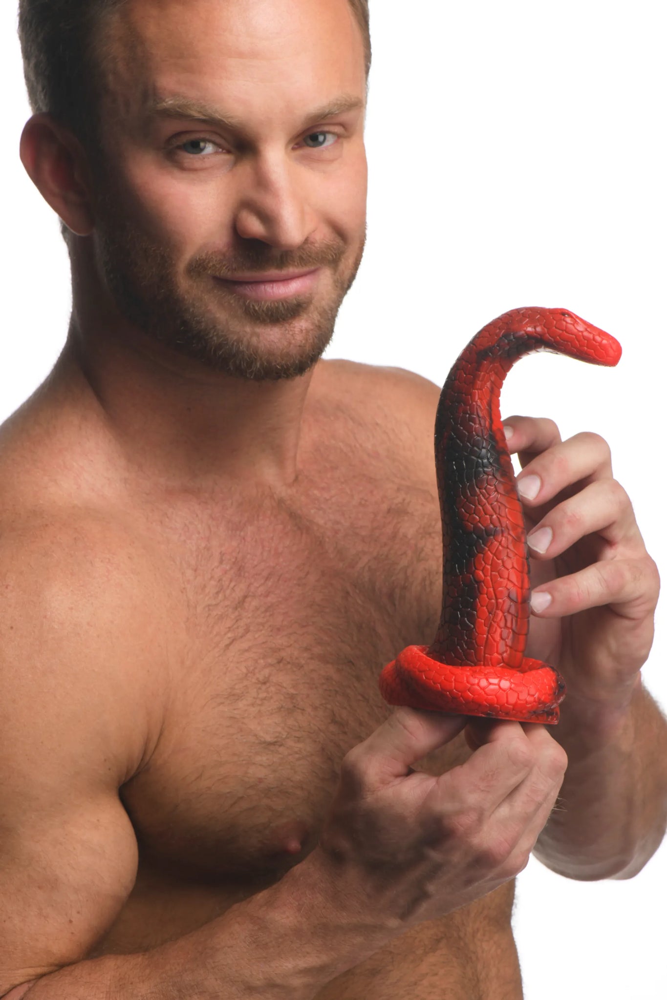 King Cobra Silicone Dildo - 9.2" Insertable Length