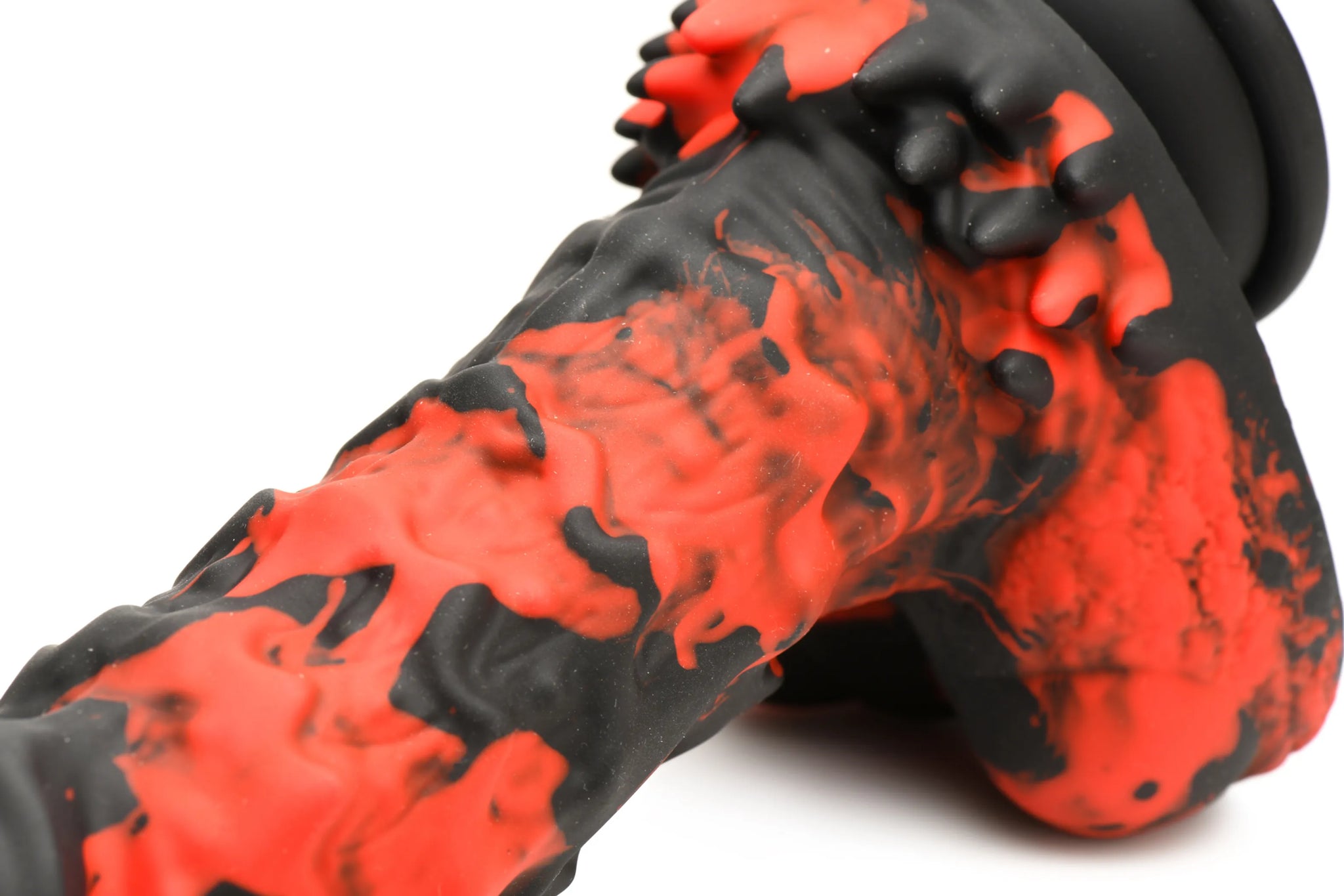 Fire Demon Monster Silicone Dildo