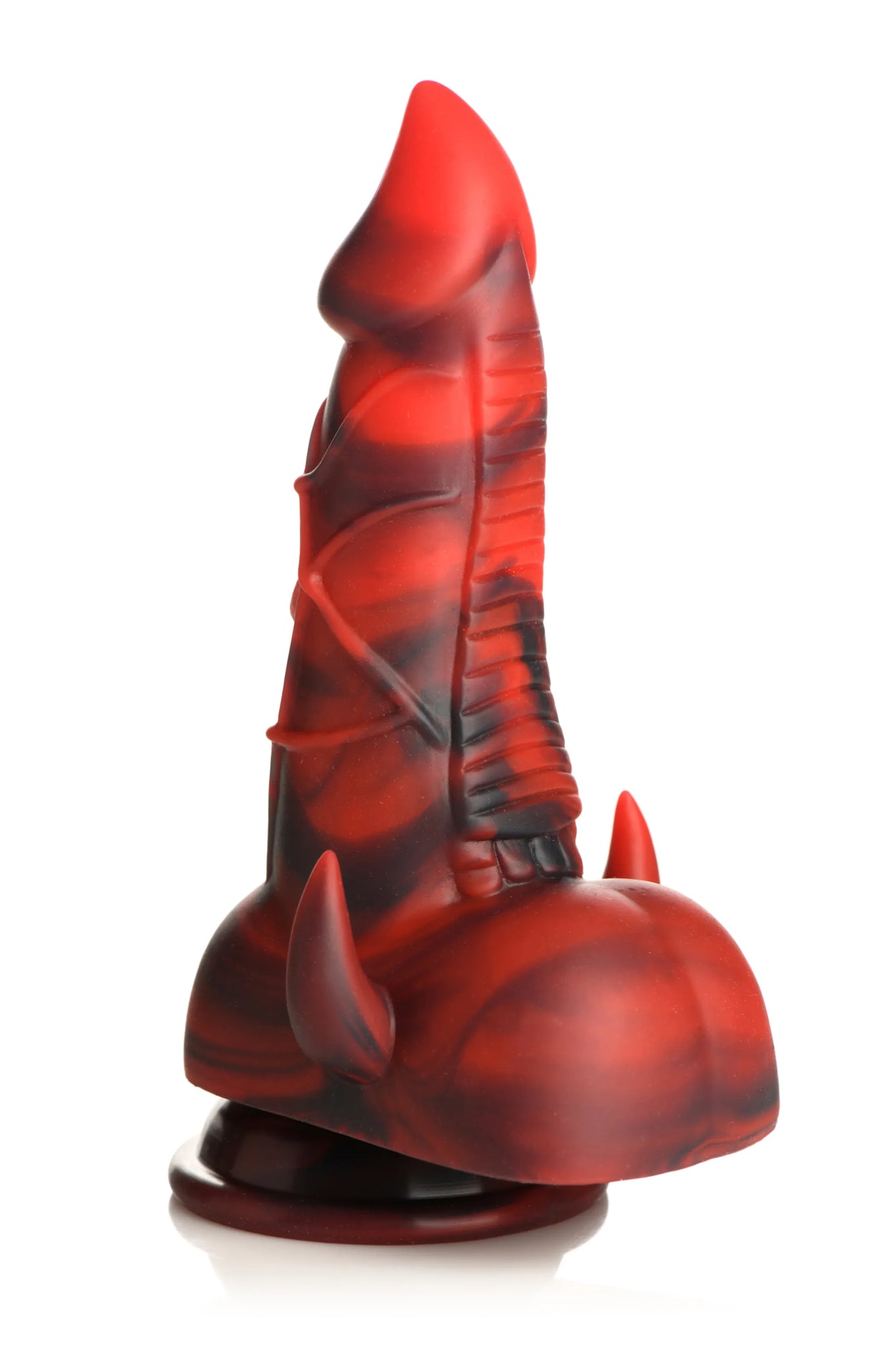 Creature Cocks Horny Devil Demon Silicone Dildo - 5.2" Insertable Length
