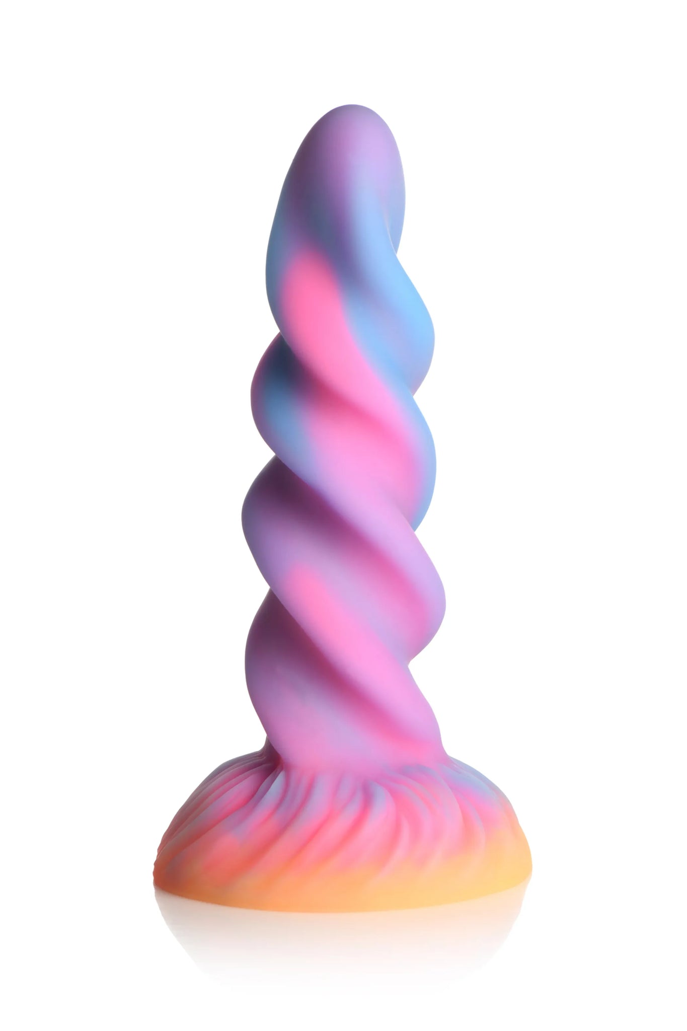 Moon Rider Glow in the Dark Unicorn Dildo - 6.75" Insertable Length