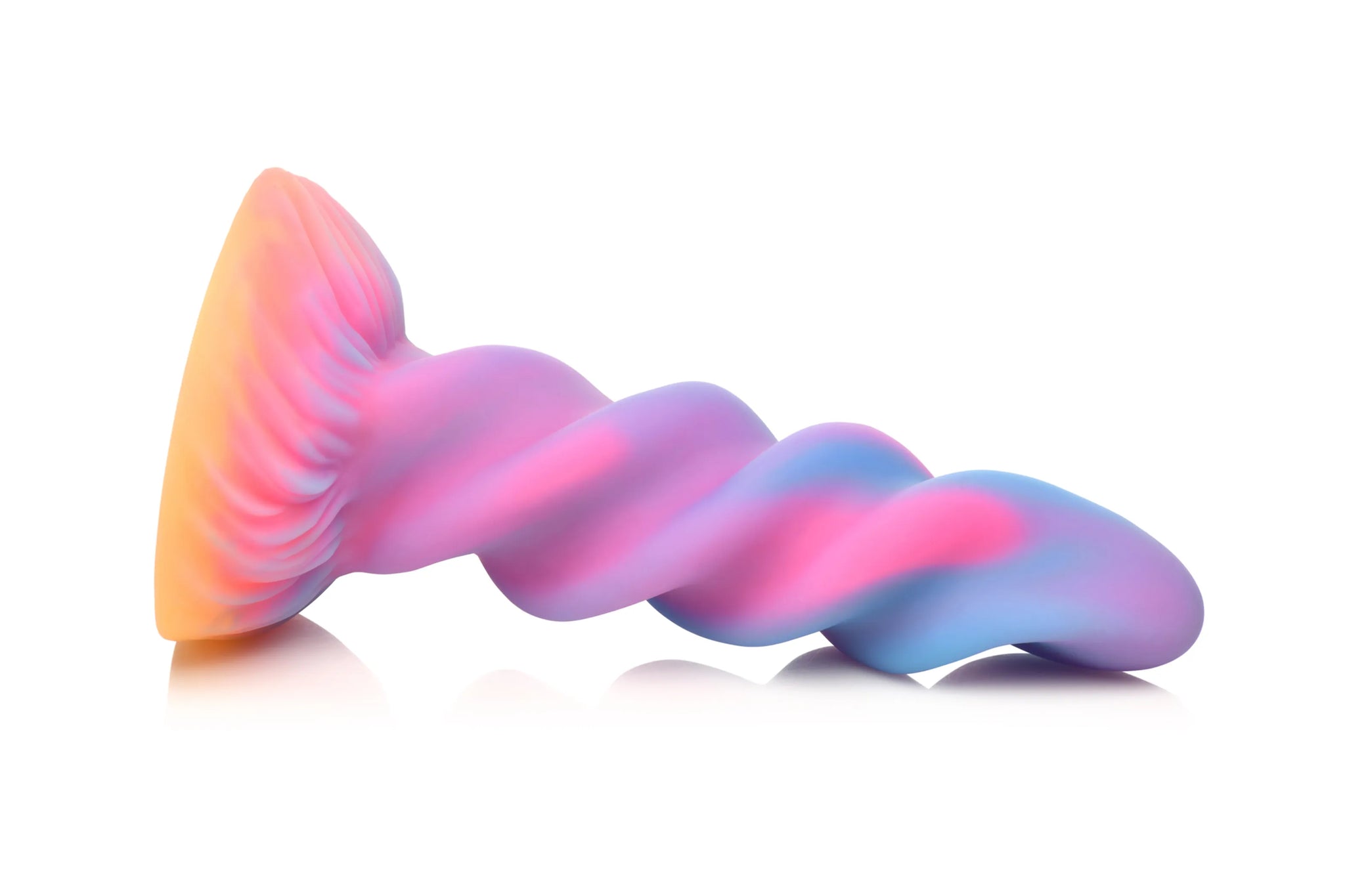 Moon Rider Glow in the Dark Unicorn Dildo - 6.75" Insertable Length