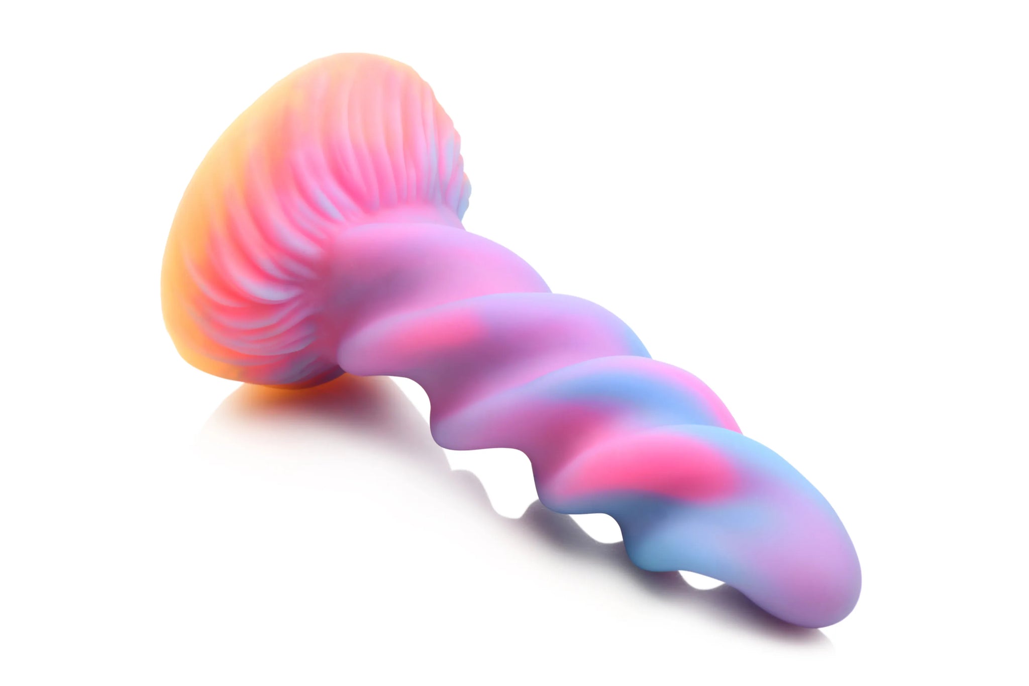 Moon Rider Glow in the Dark Unicorn Dildo - 6.75" Insertable Length