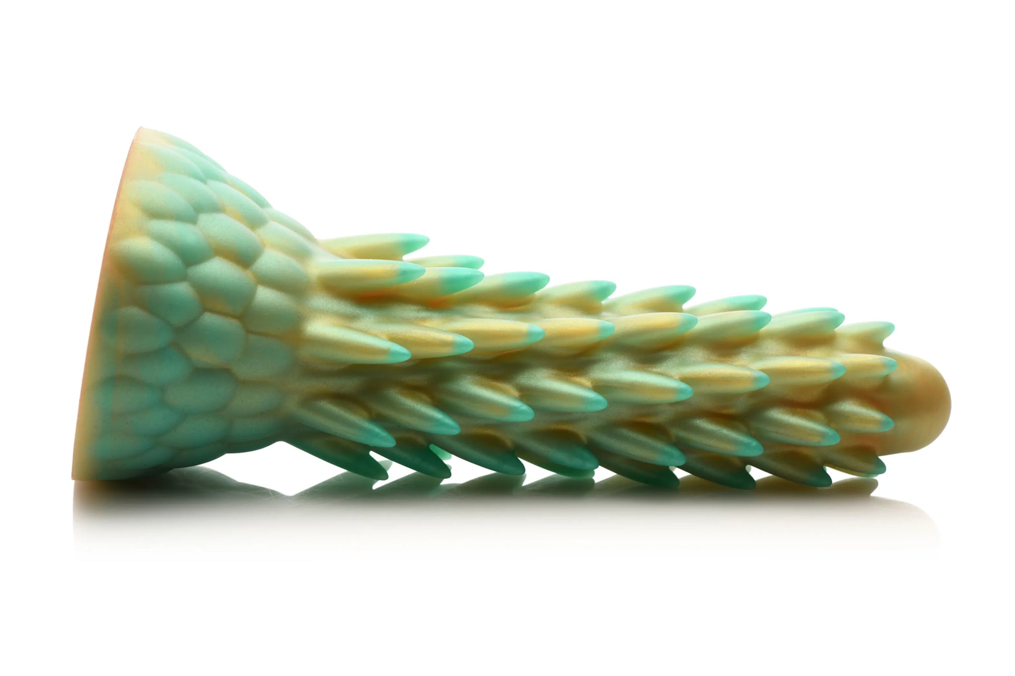 Stegosaurus Spiky Reptile Dildo - 6" Insertable Length