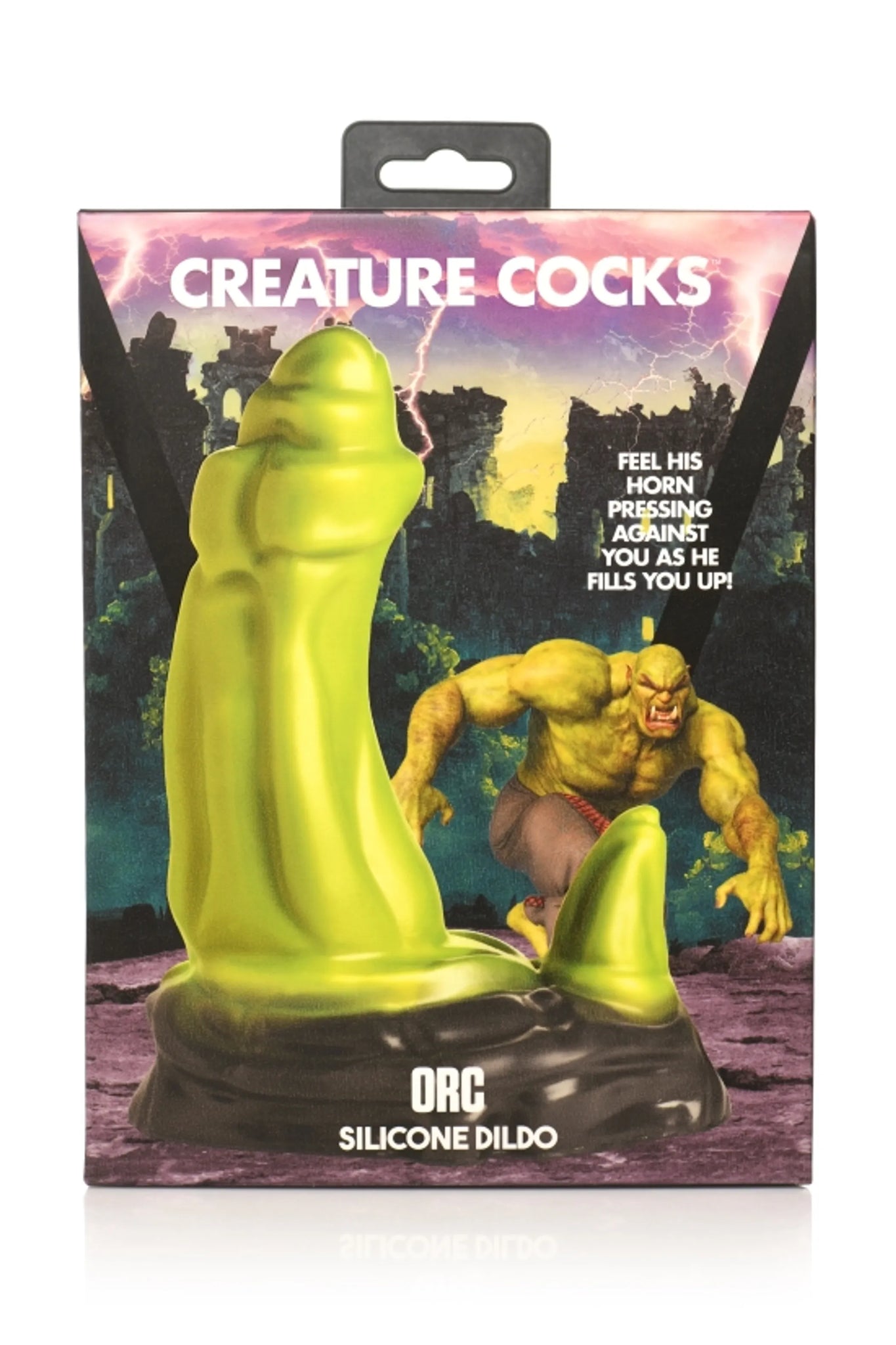 Creature Cocks Orc Silicone Dildo - 5.4" Insertable Length