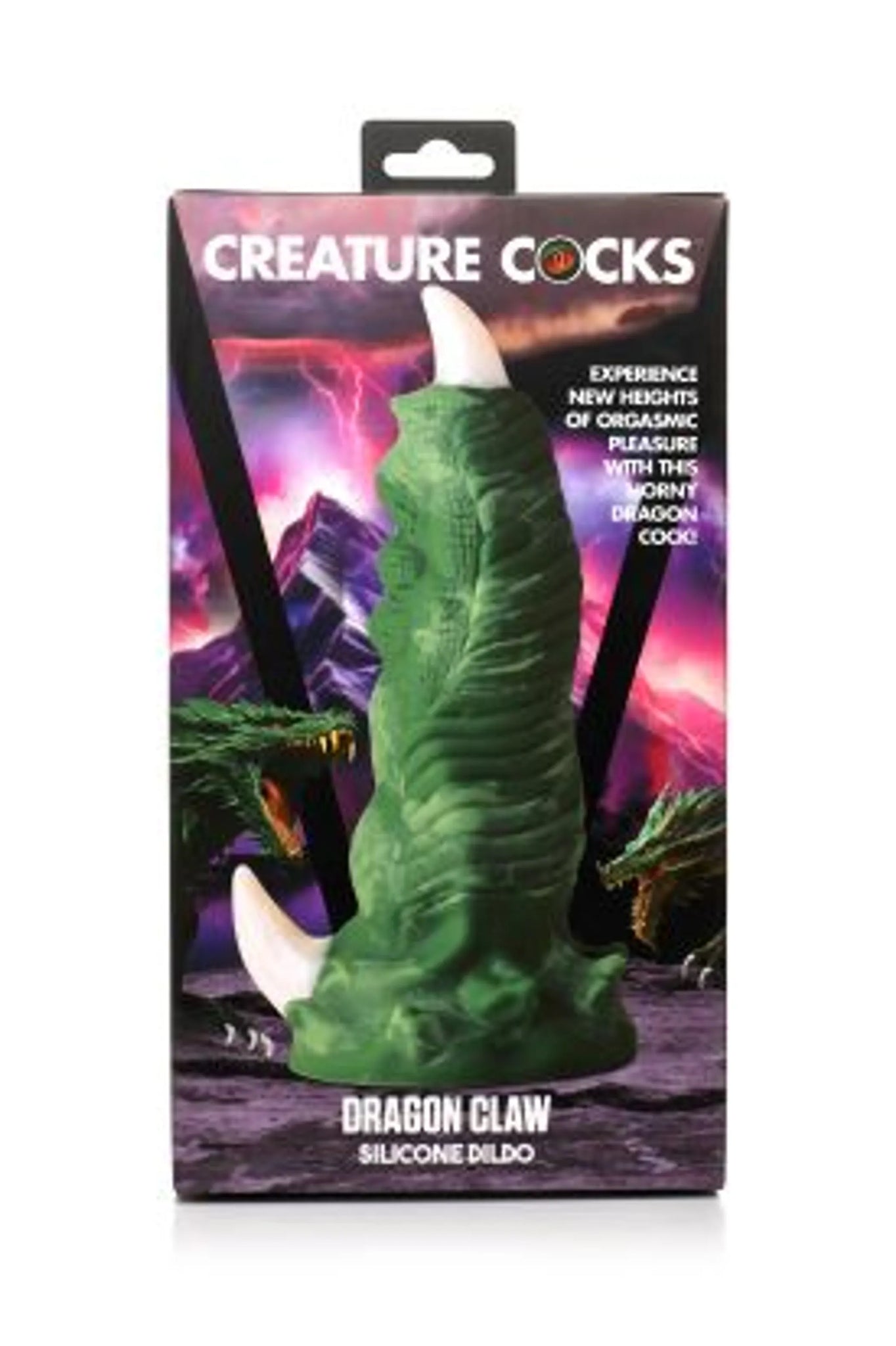 Dragon Claw Silicone Dildo - 8" Insertable Length
