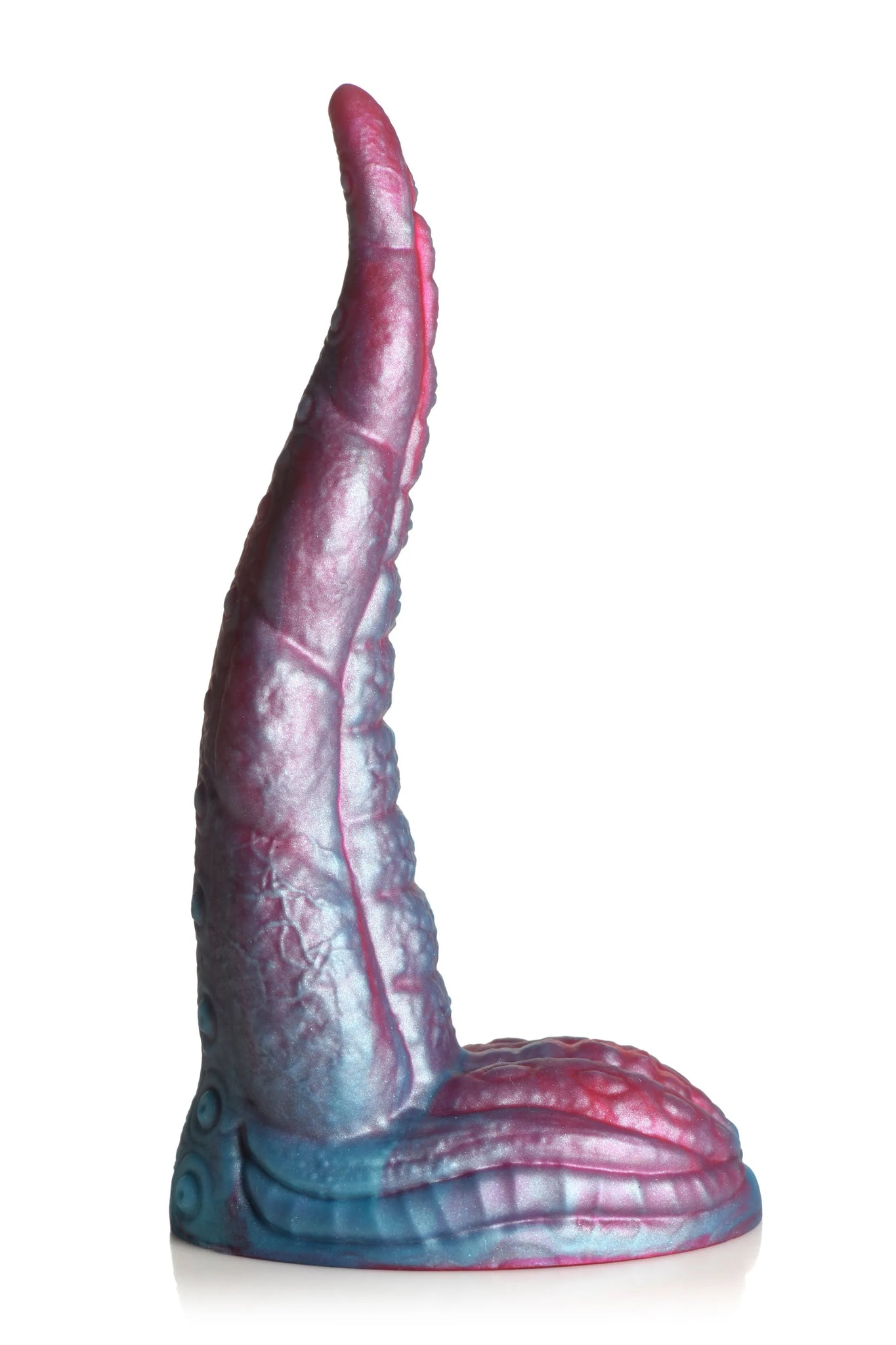Tentacle Silicone Dildo with Suction Base, 7.5" Insertable Length