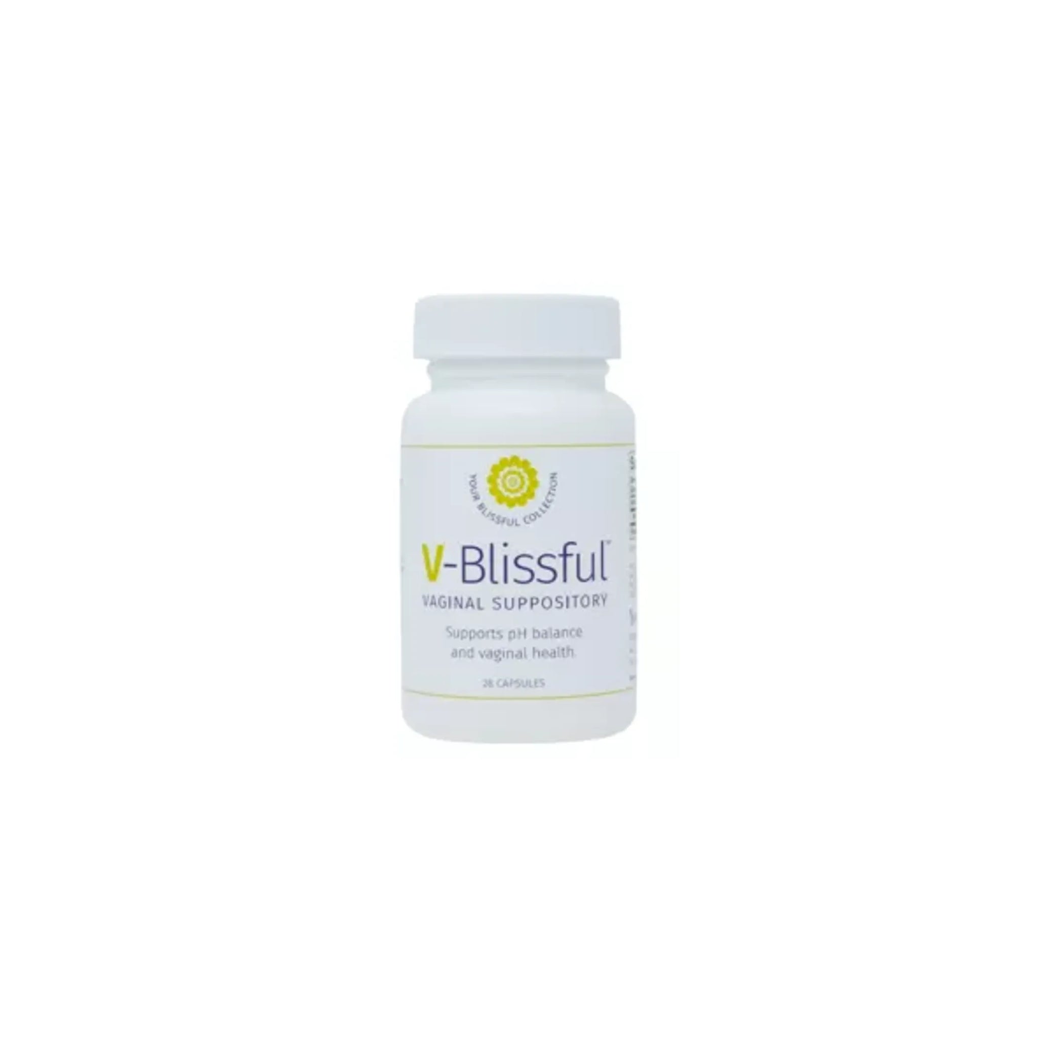 V-Blissful Boric Suppository Balance pH Naturally 28 Ct.
