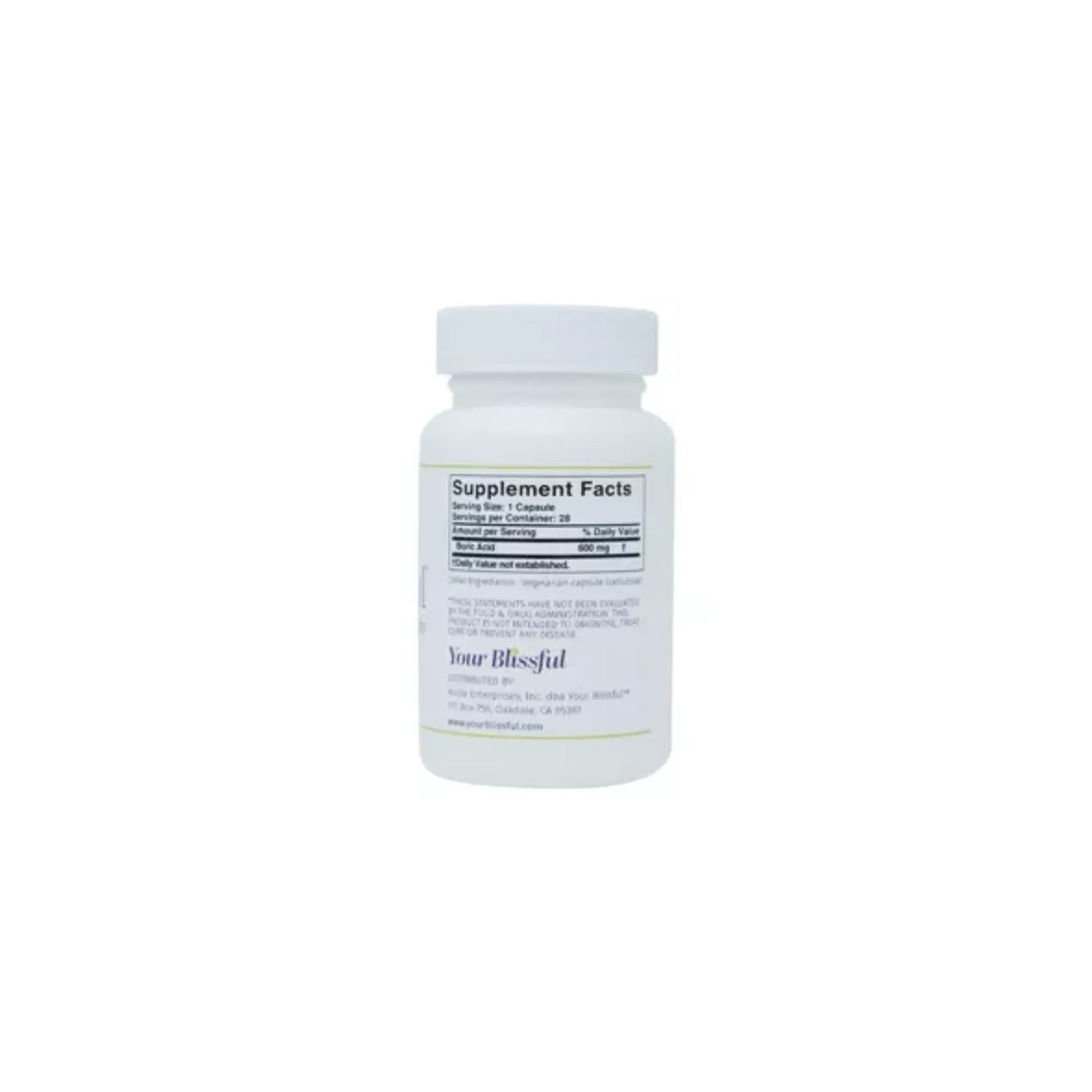 V-Blissful Boric Suppository Balance pH Naturally 28 Ct. - Libido Drops™