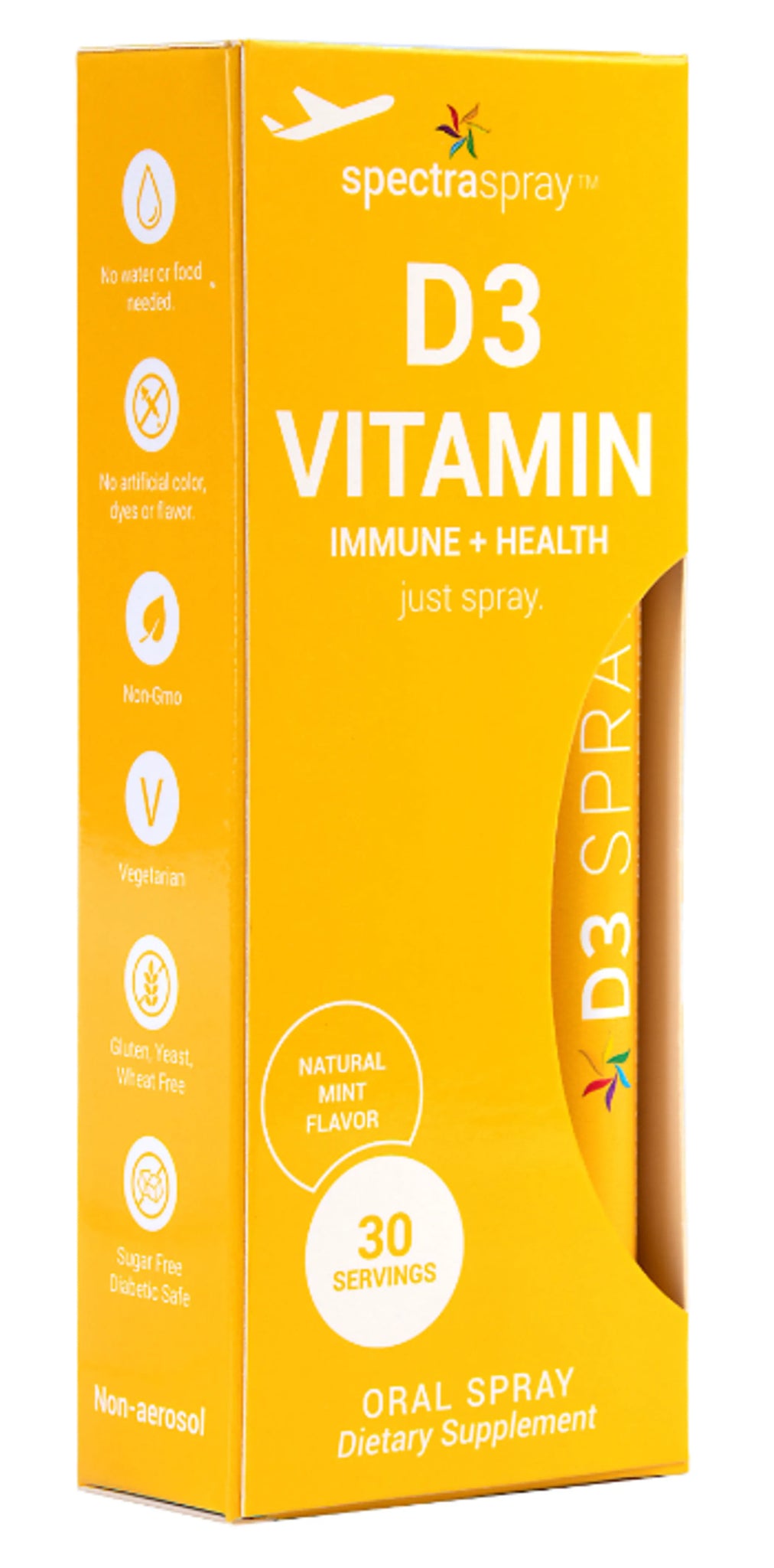 Vitamin D3 Oral Spray Vitamin by SpectraSpray