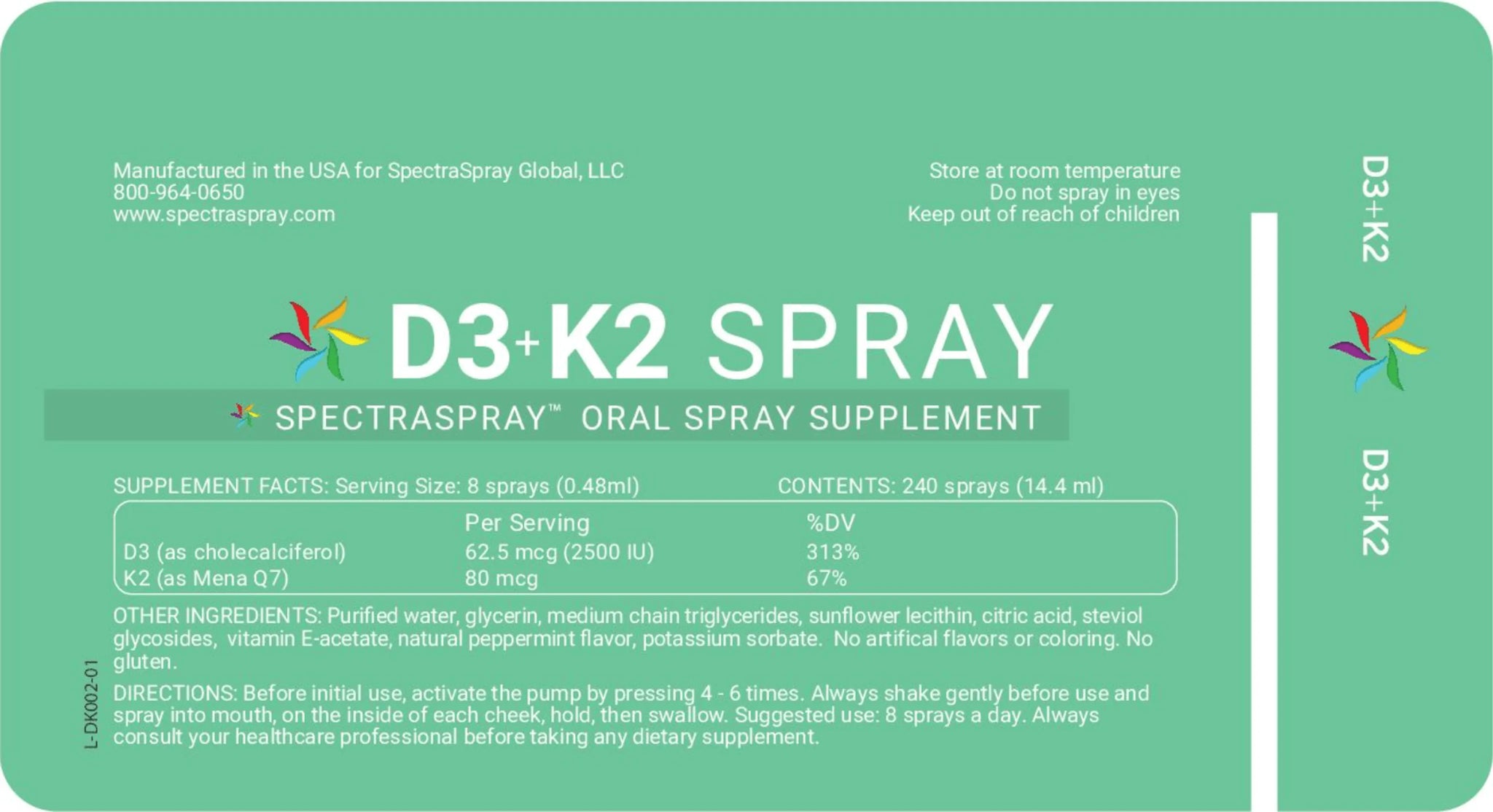 Immune Power Oral Spray Vitamin Kit by SpectraSpray