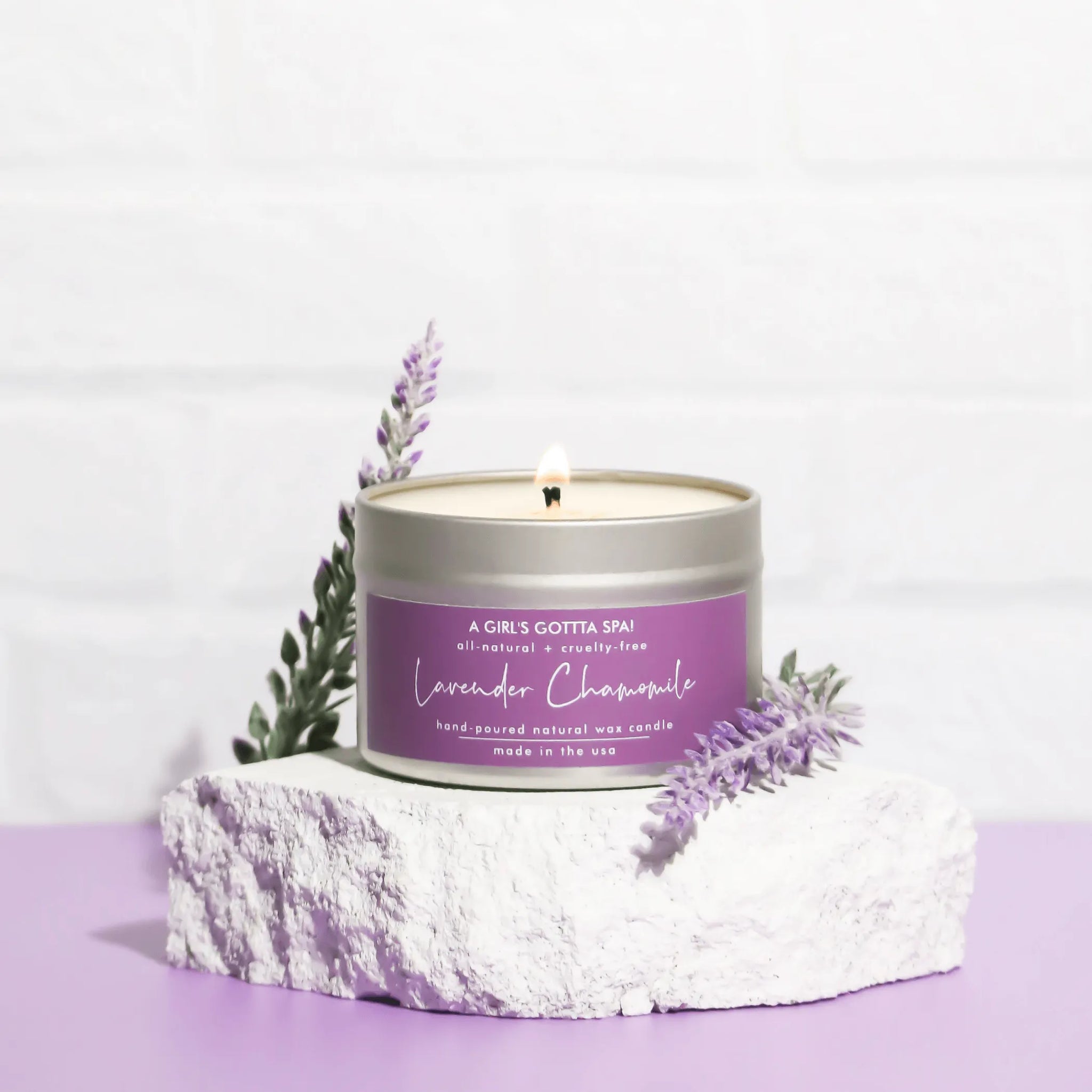 Lavender Chamomile Soy Candle