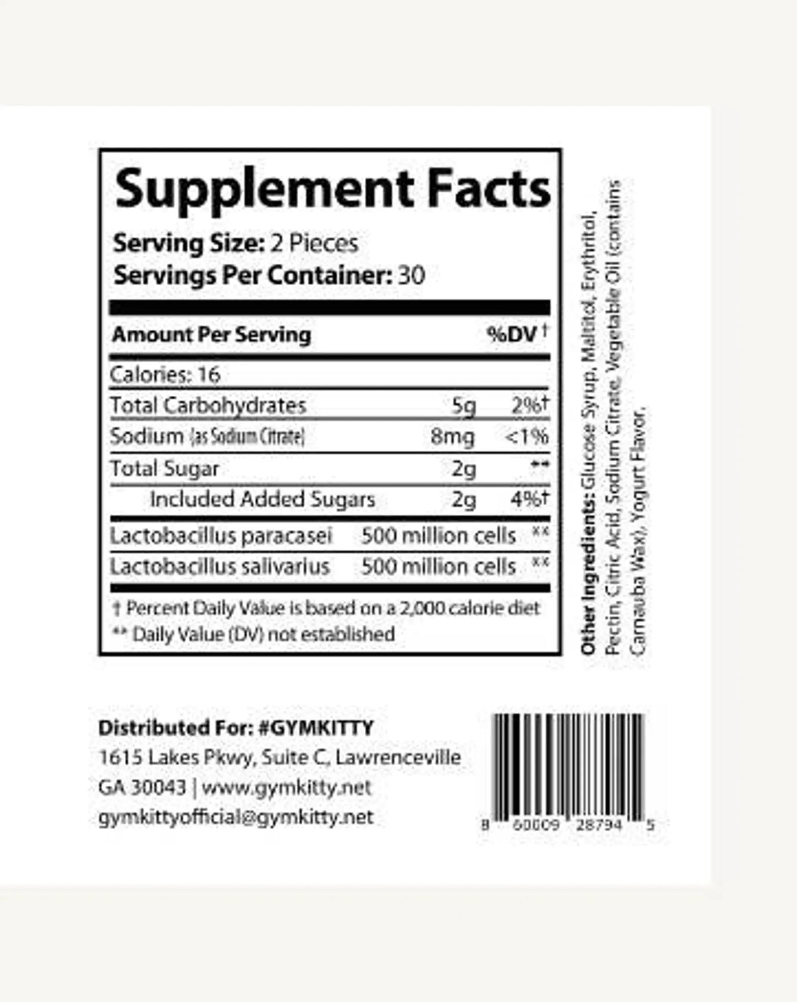 #ALIGN Probiotic Gummies GymKitty