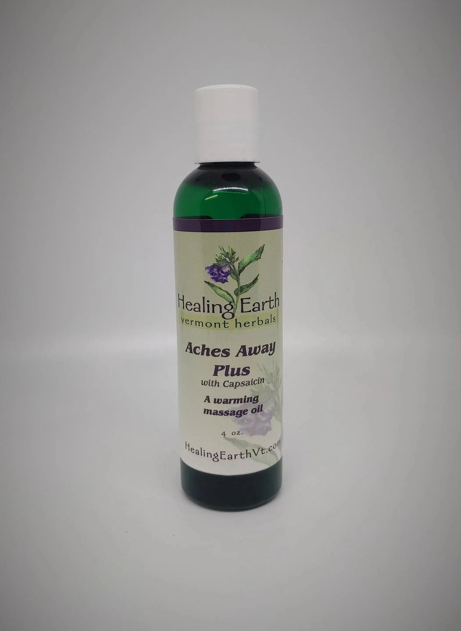 Aches Away Plus Massage Oil (Warming With Capsaicin) Pure Energy Apothecary