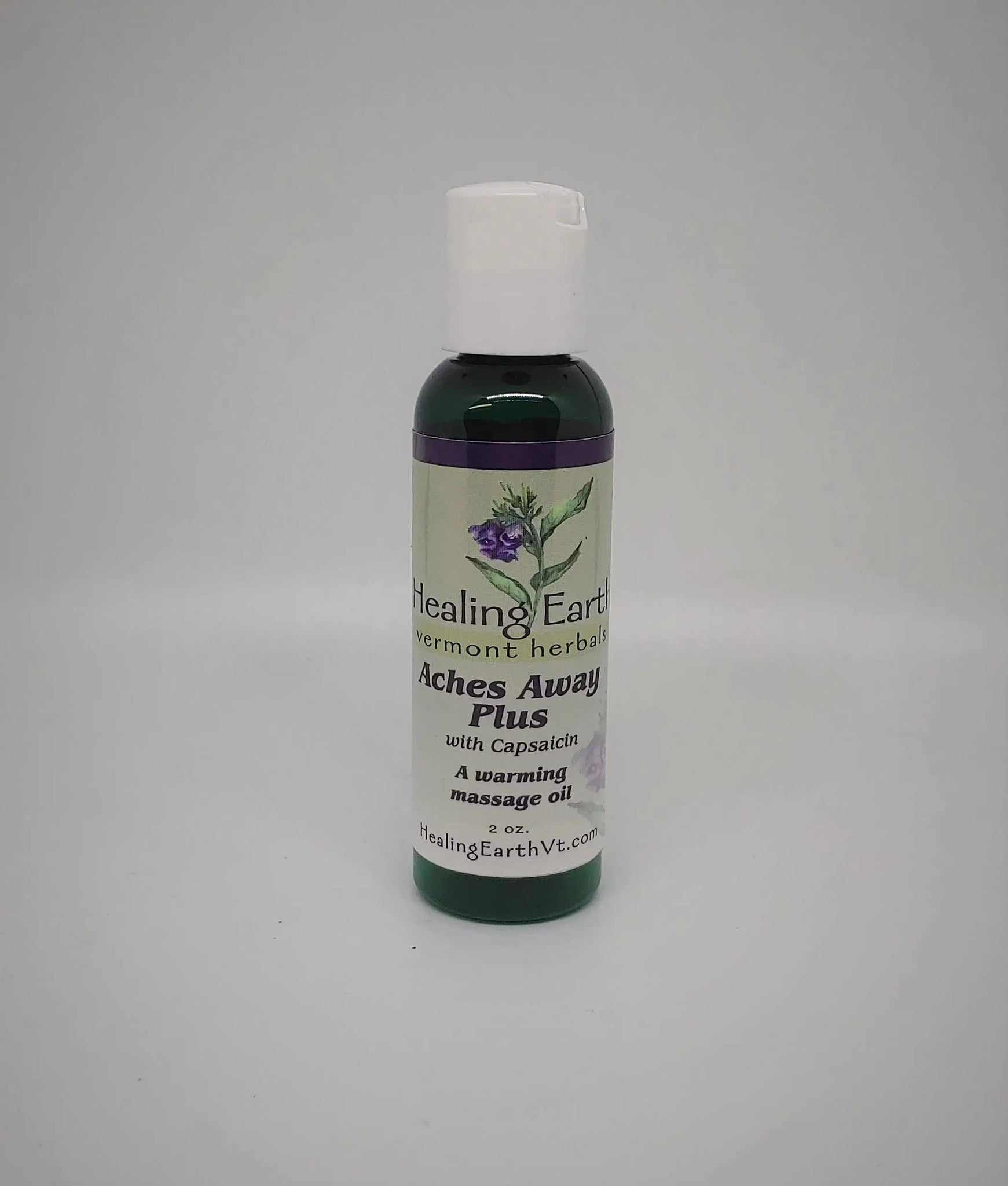 Aches Away Plus Massage Oil (Warming With Capsaicin) Pure Energy Apothecary