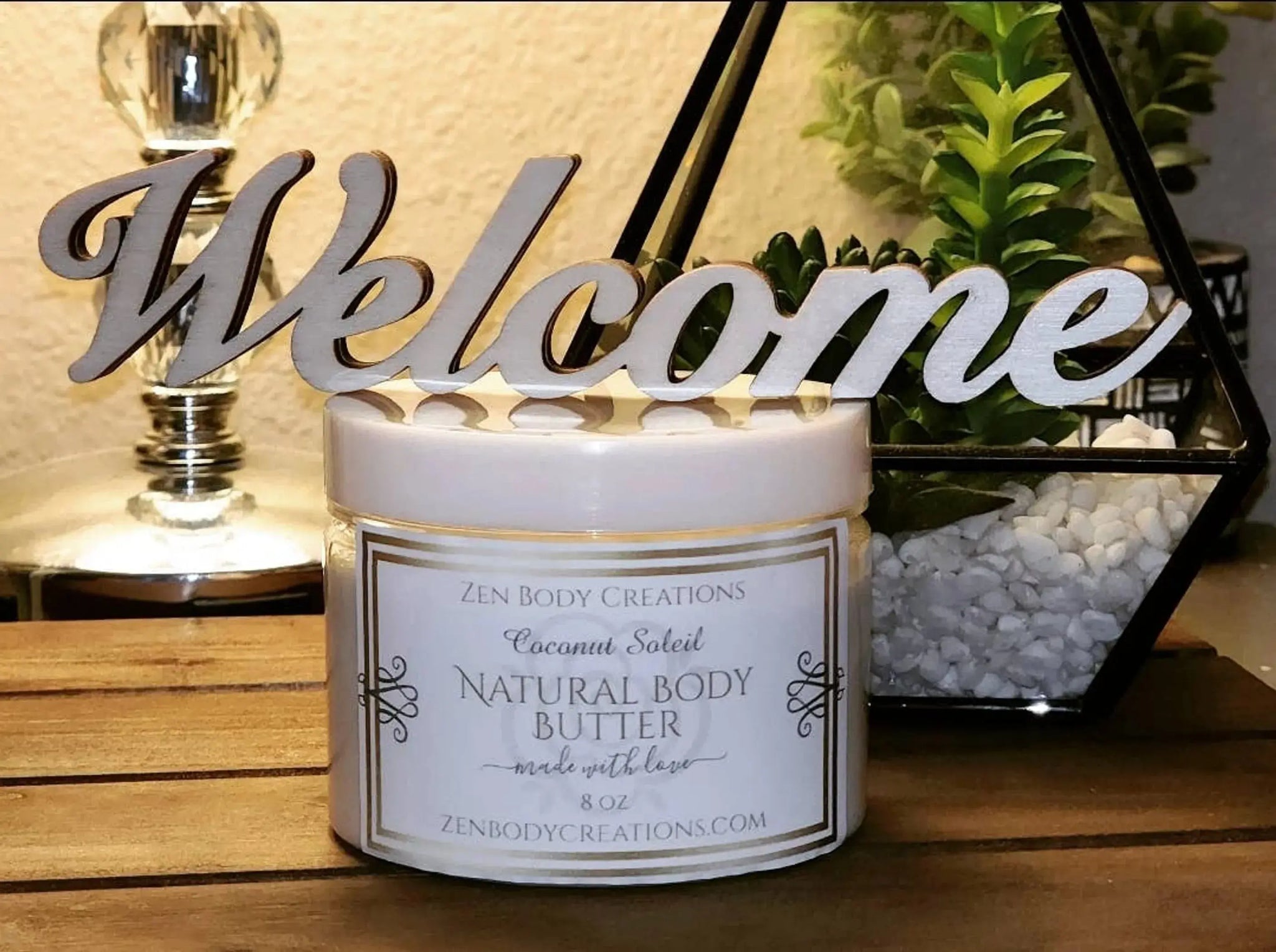 All Natural Body Butter Zen Candle & Body