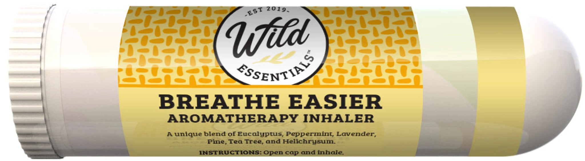 Aromatherapy Inhaler (34 Different Options) Wild Essentials