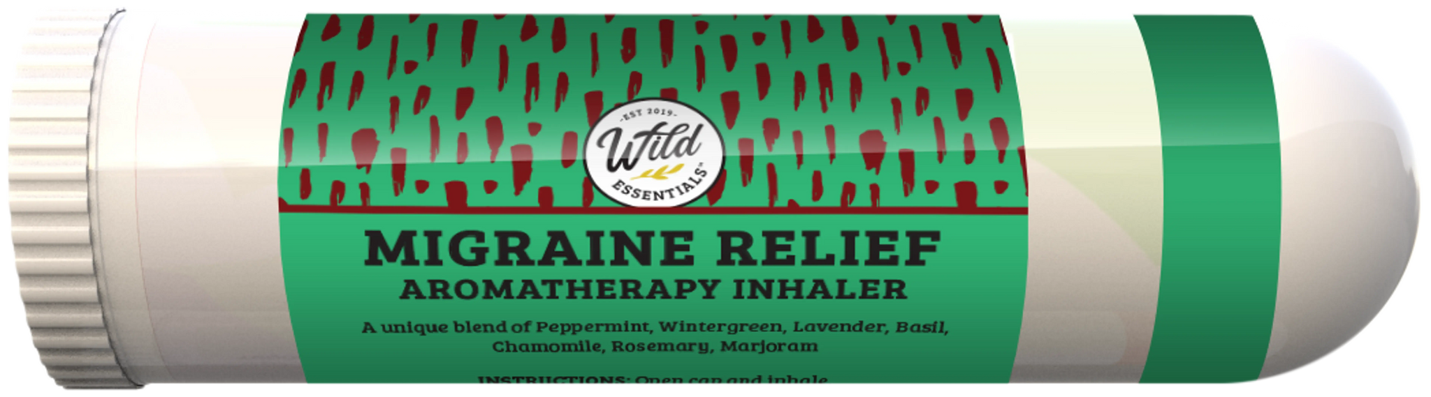 Aromatherapy Inhaler (34 Different Options) Wild Essentials