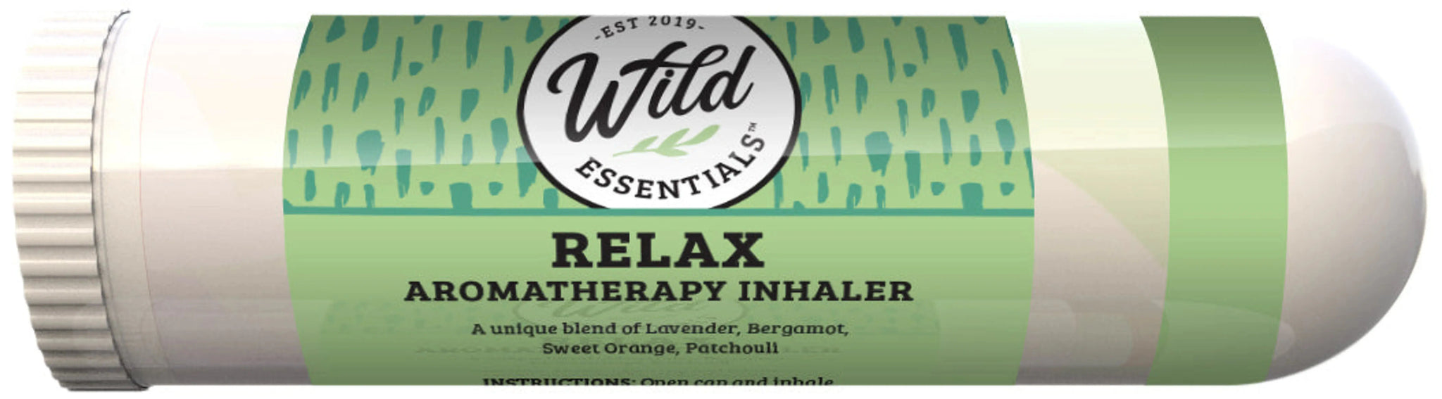 Aromatherapy Inhaler (34 Different Options) Wild Essentials