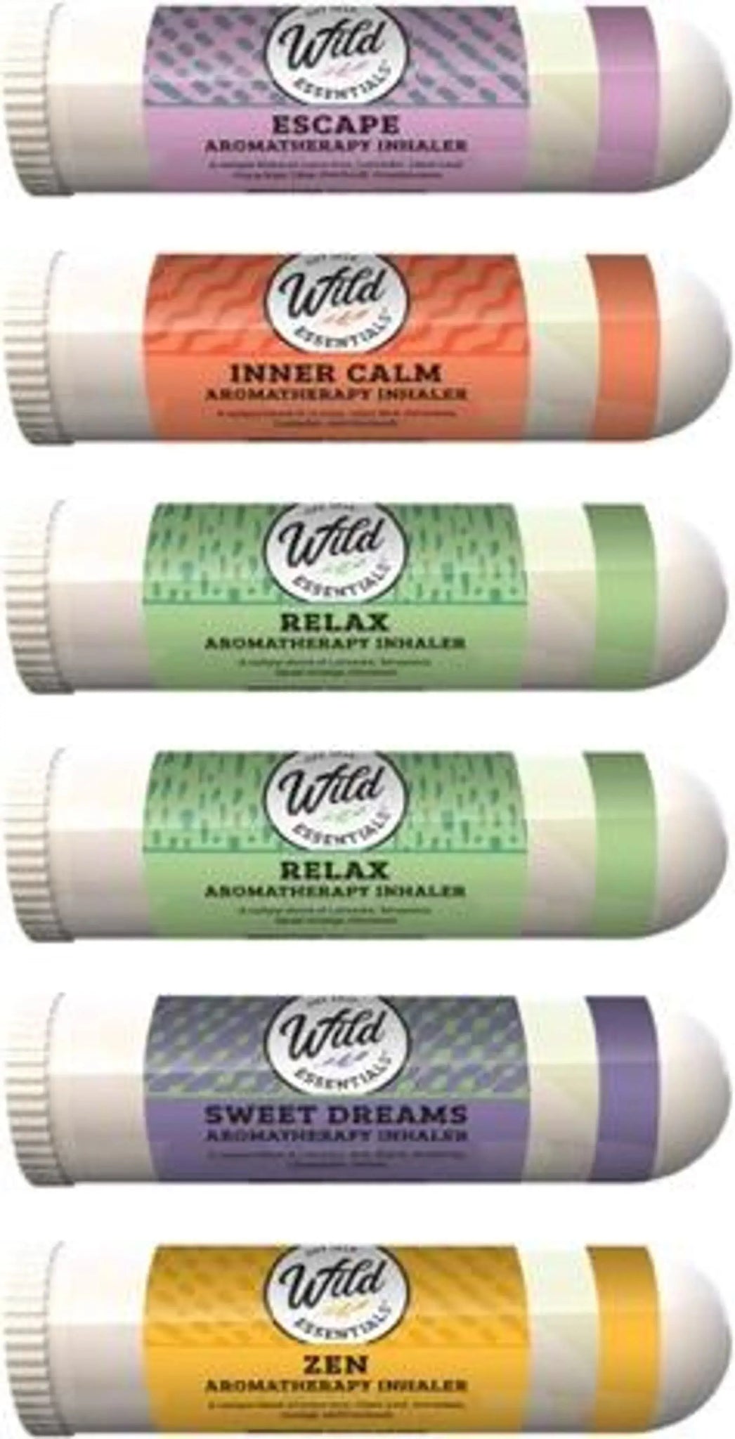 Aromatherapy Inhaler (34 Different Options) Wild Essentials