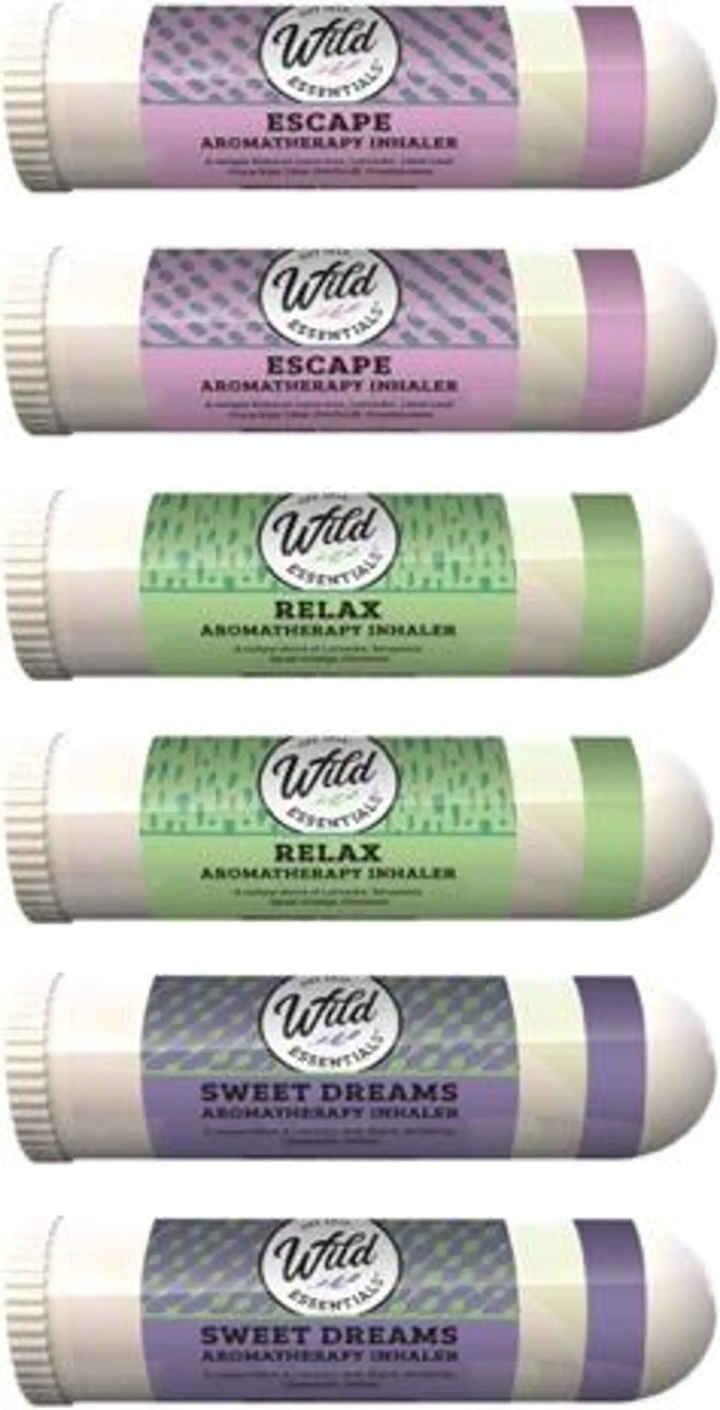 Aromatherapy Inhaler (34 Different Options) Wild Essentials