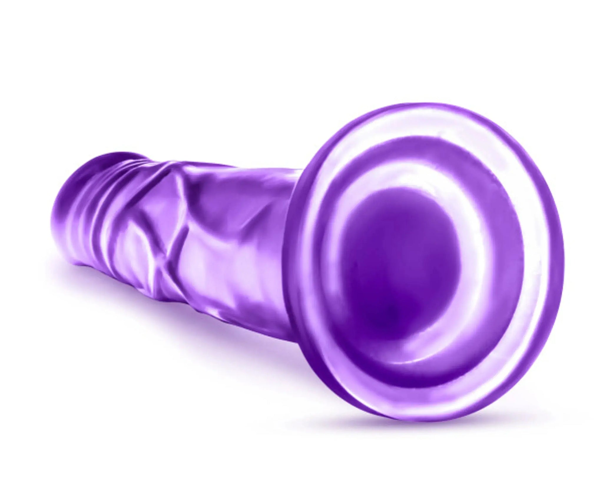 B YOURS SWEET N HARD 5 PURPLE DILDO " Blush Novelties