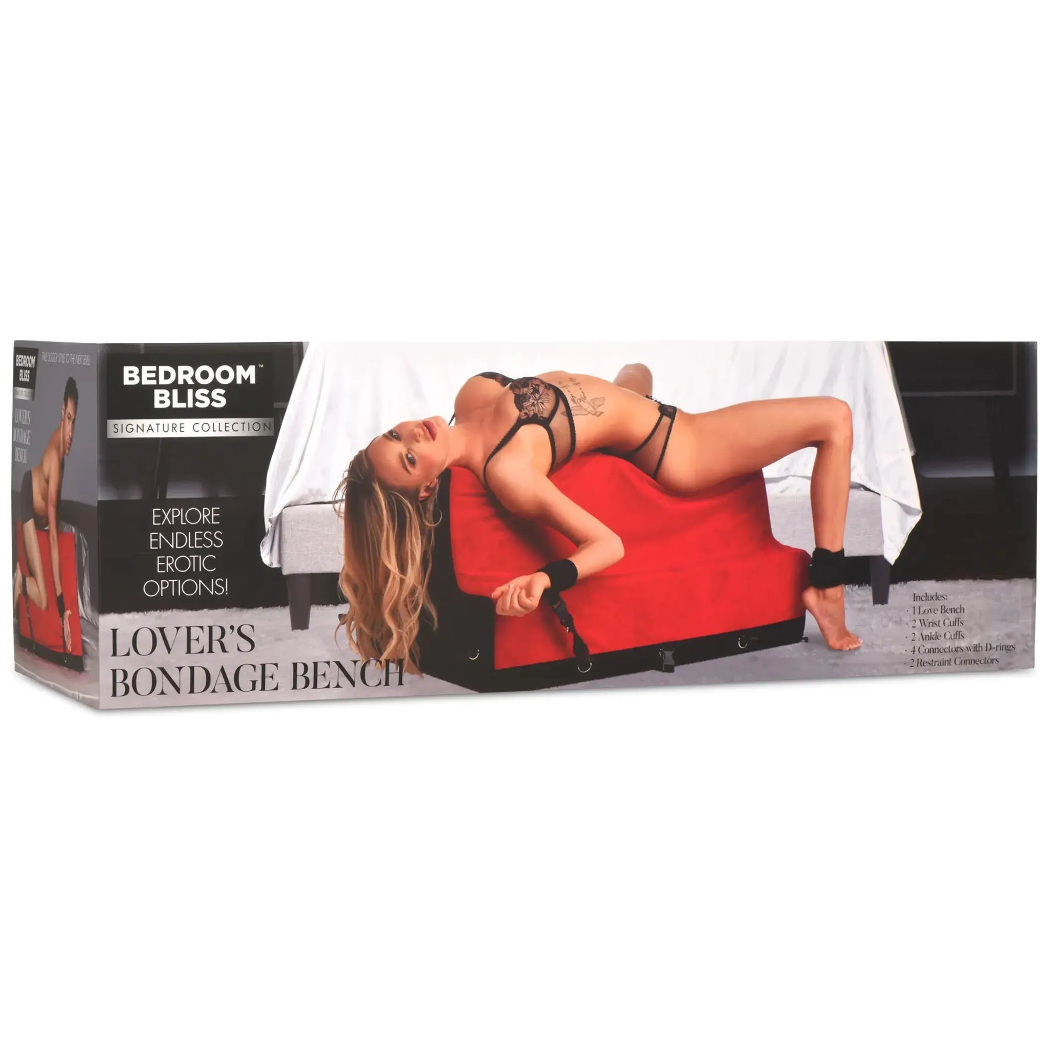BEDROOM BLISS LOVERS BONDAGE BENCH XR Brands
