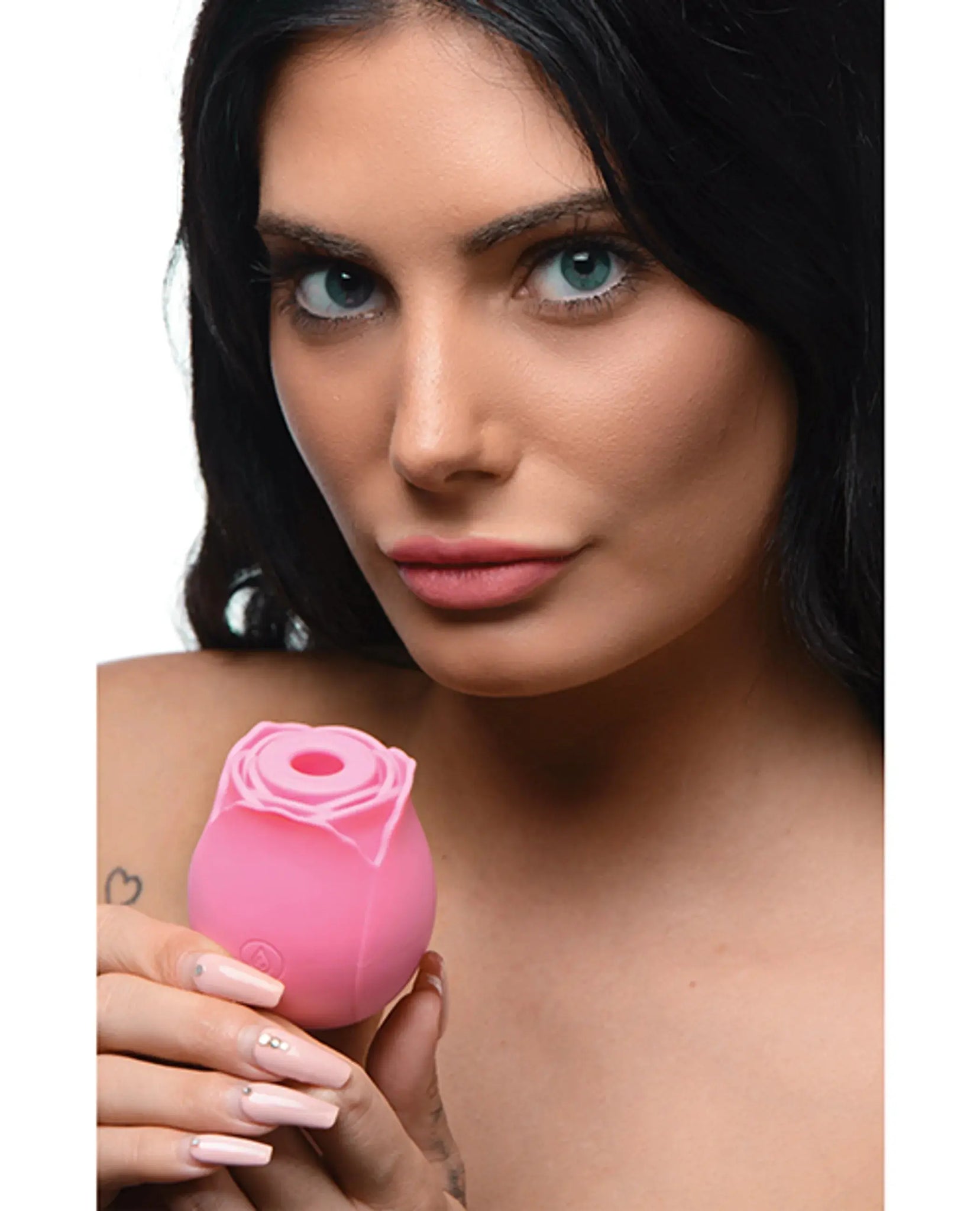 BLOOMGASM WILD ROSE 10X PINK SUCTION CLIT STIMULATOR XR Brands
