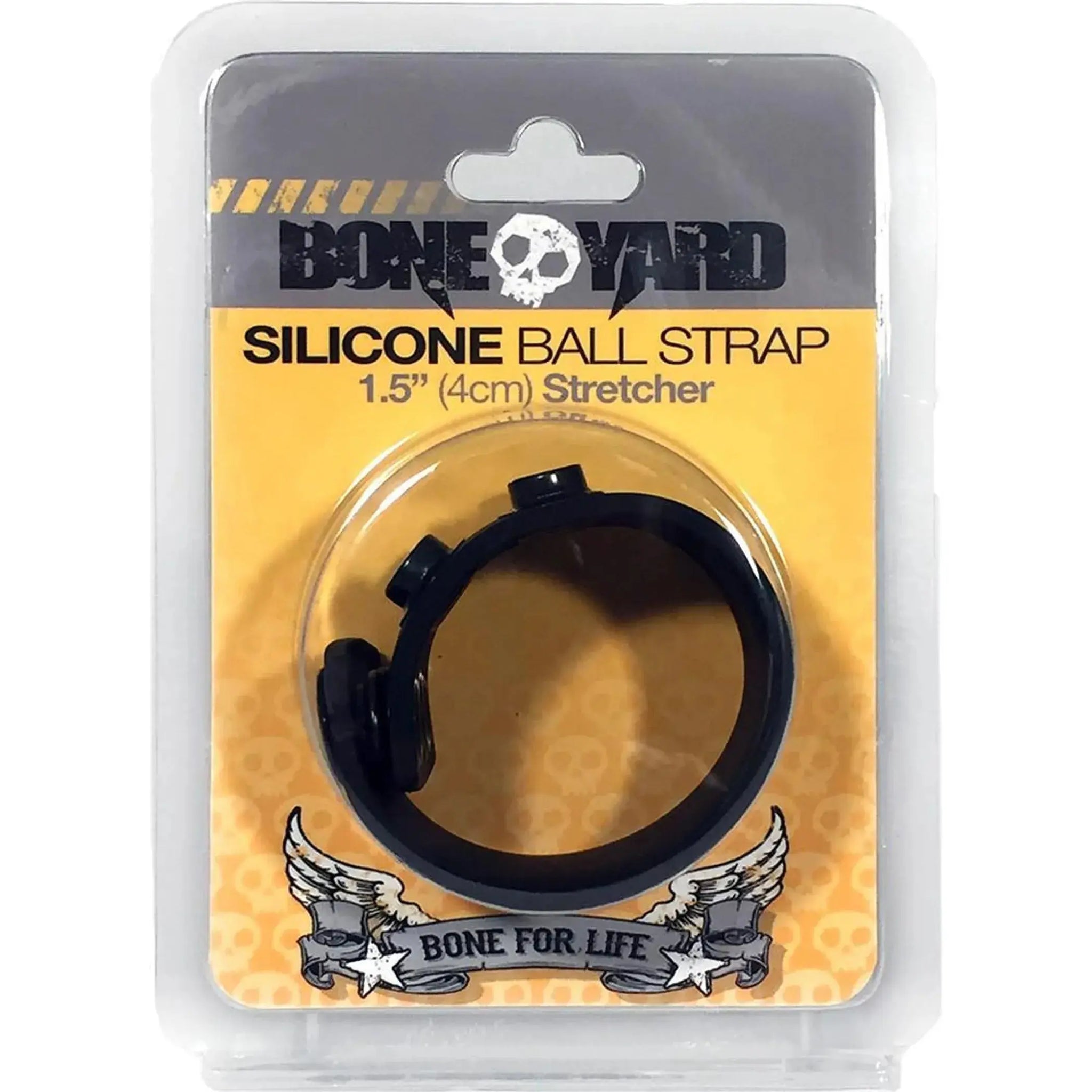 BONEYARD BALL STRAP BLACK Rascal Toys