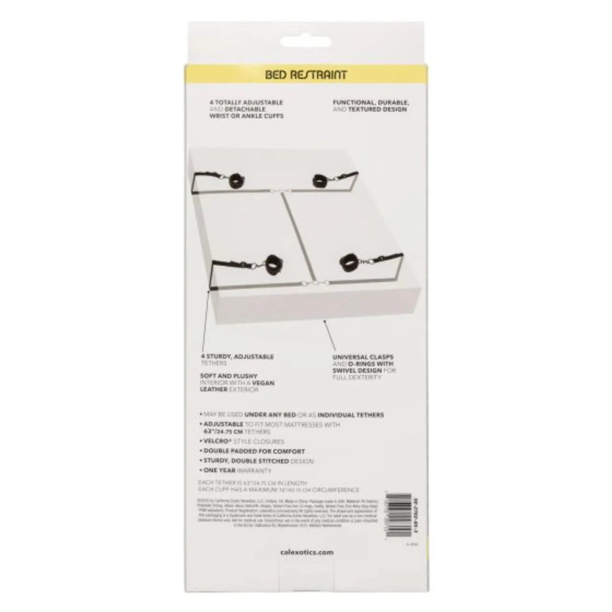 BOUNDLESS BED RESTRAINT California Exotic Novelties