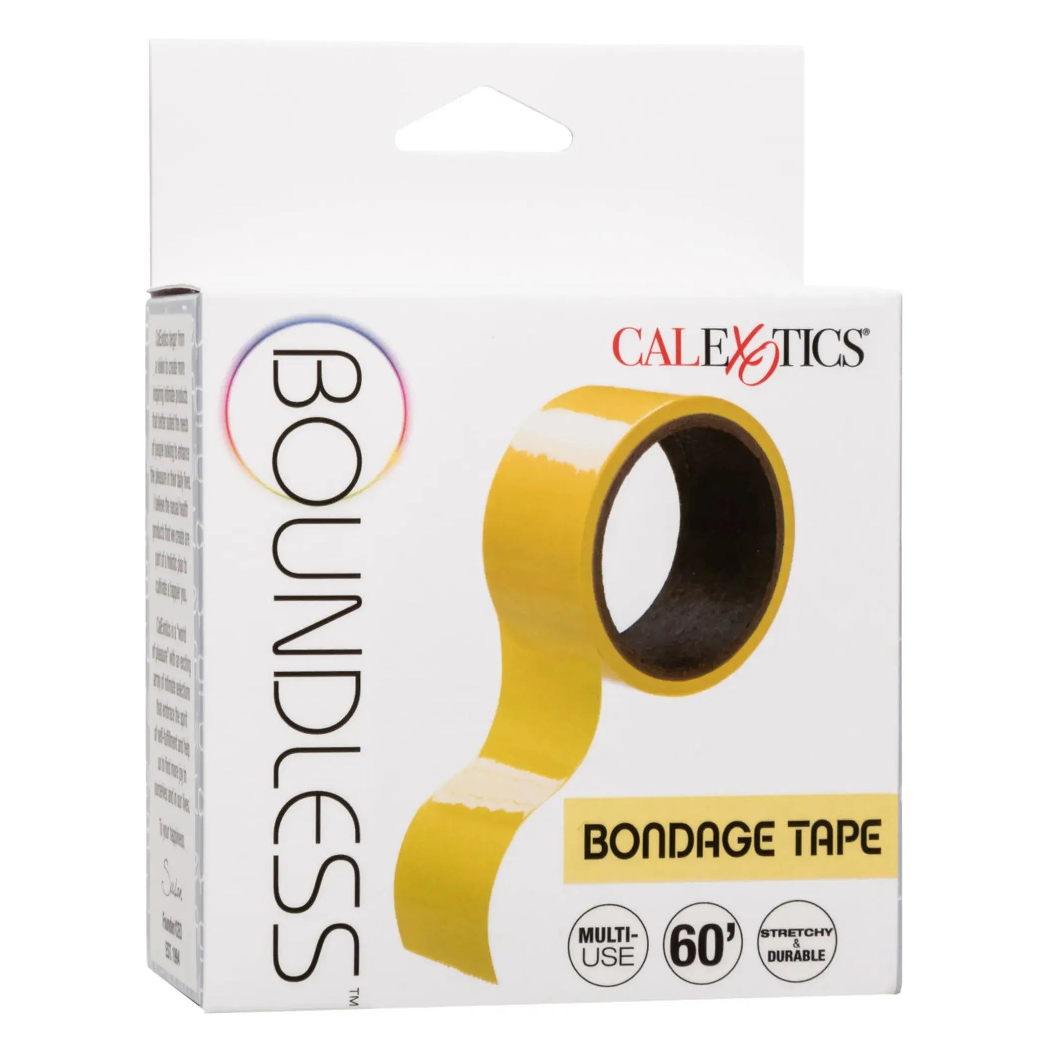 BOUNDLESS BONDAGE TAPE YELLOW California Exotic Novelties