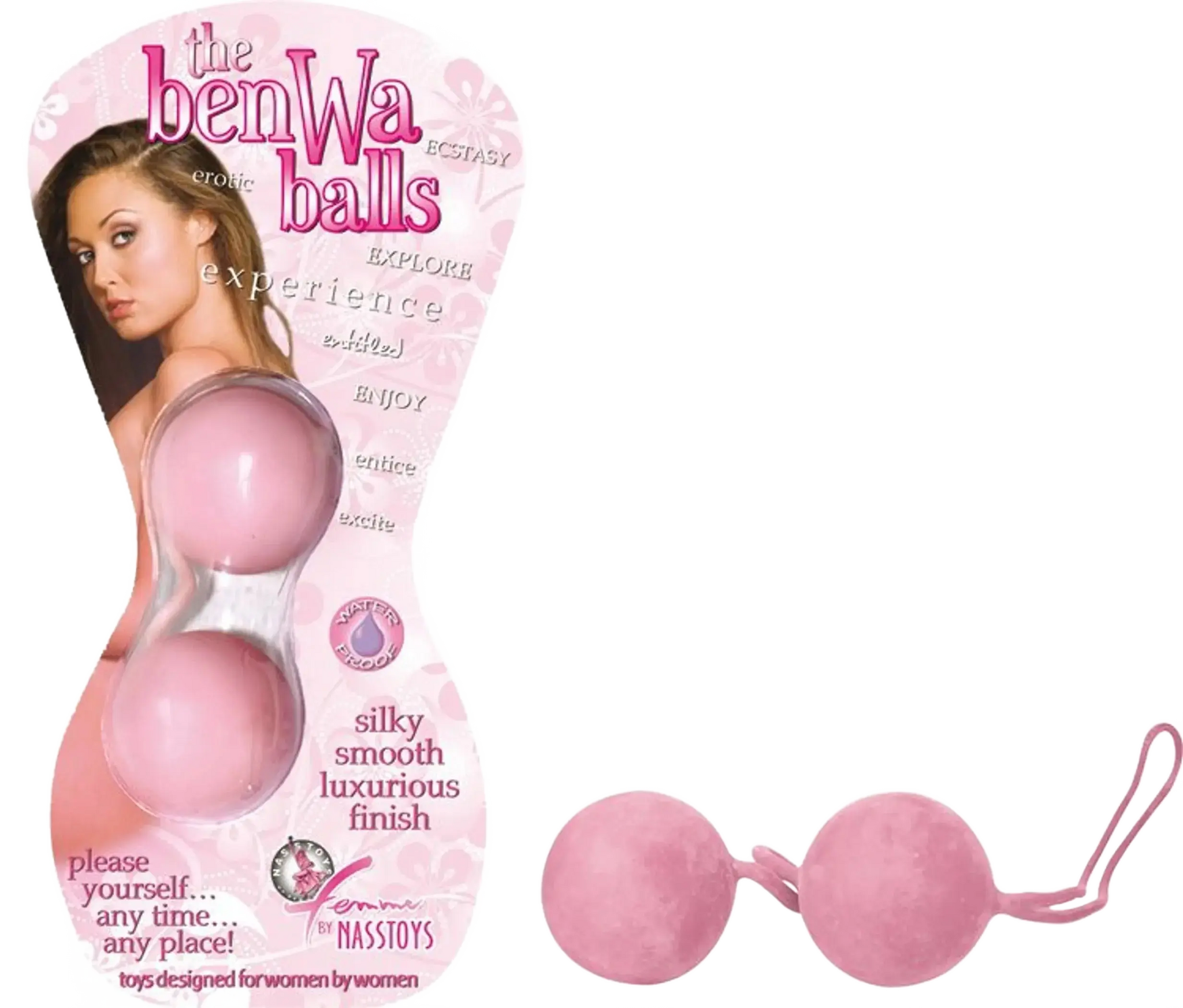 BEN WA BALLS PINK Nasstoys