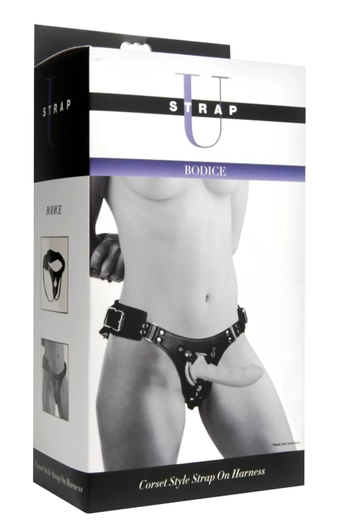 STRAP U BODICE CORSET STYLE STRAP ON HARNESS XR Brands