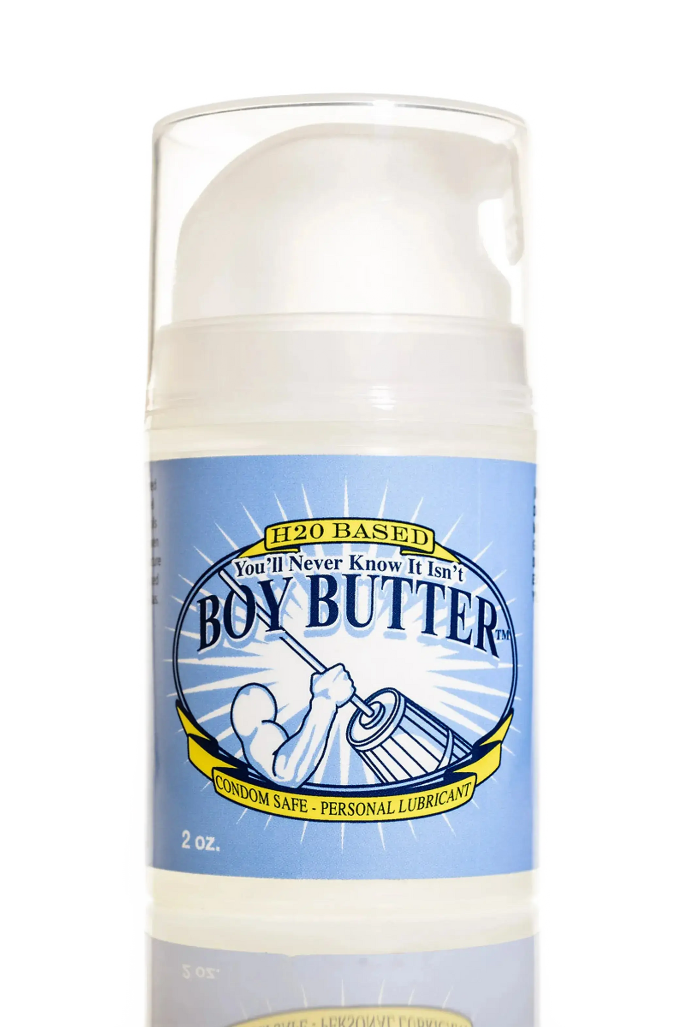 BOY BUTTER H2O MINI 2 OZ PUMP Boy Butter Lubes