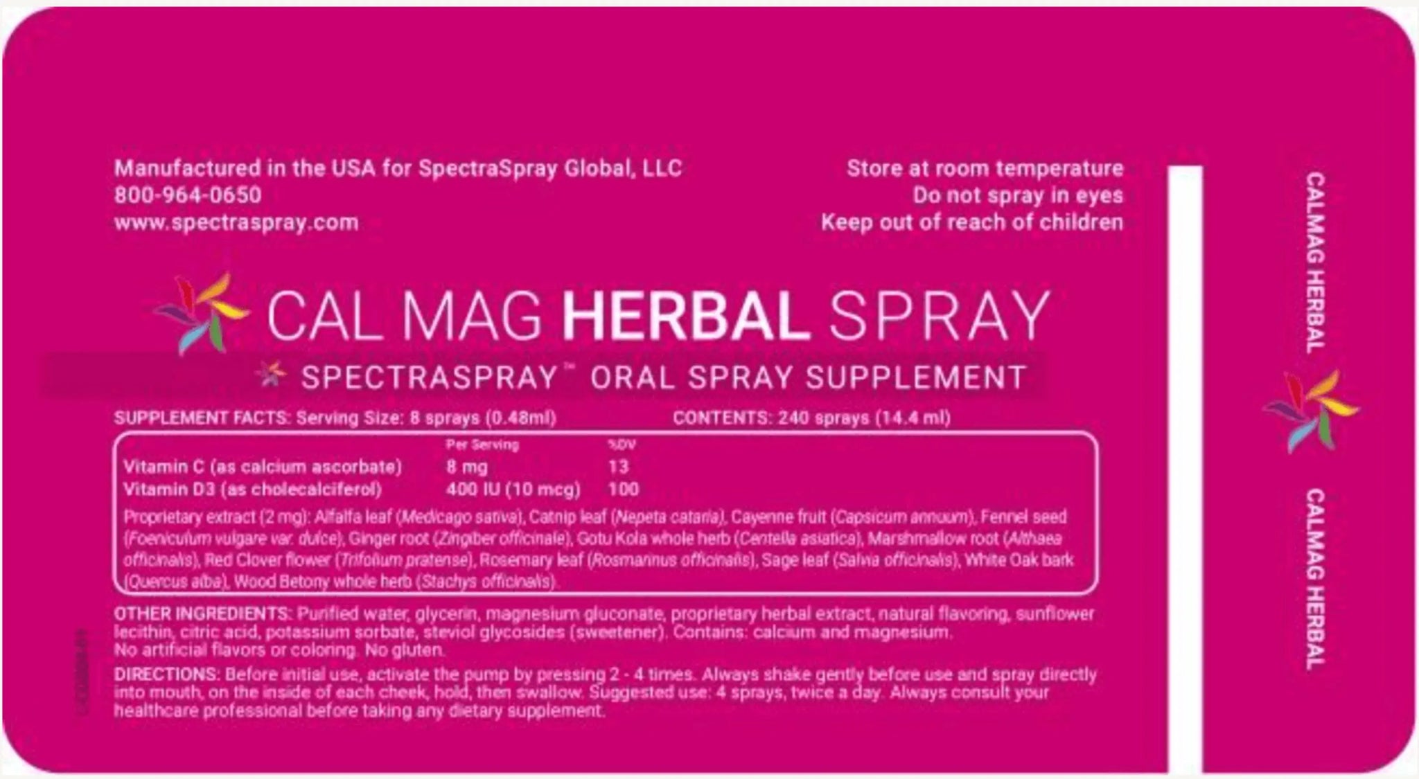 CALMag Oral Spray Supplement by SpectraSpray SpectraSpray Global