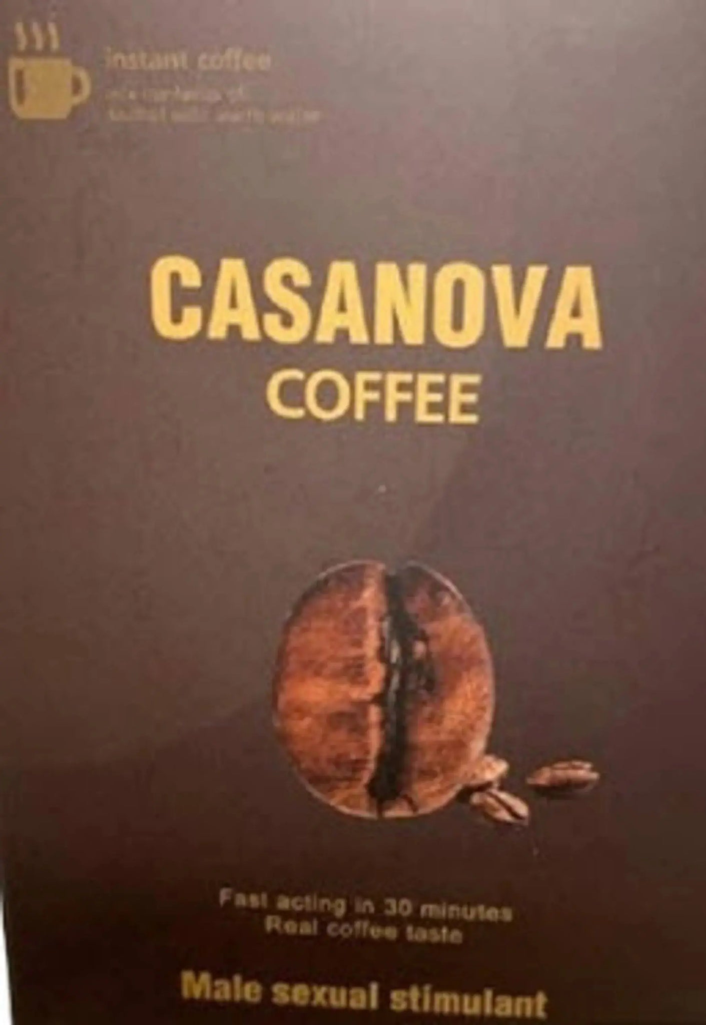 Casanova Coffee Male Sexual Stimulant Supercore Products Group