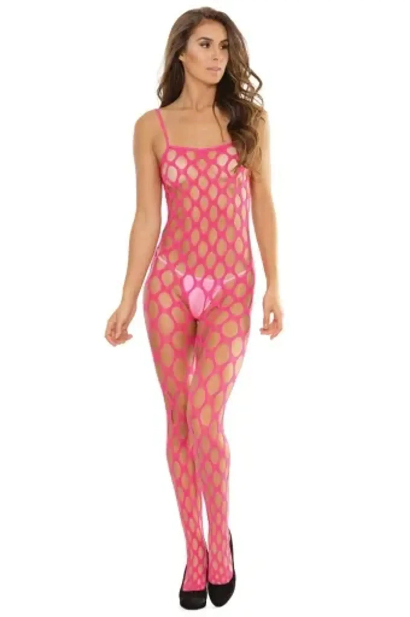 Coquette Open Net Crotchless Body Stocking Coquette