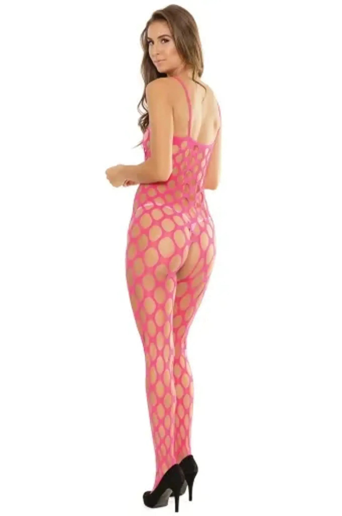 Coquette Open Net Crotchless Body Stocking Coquette